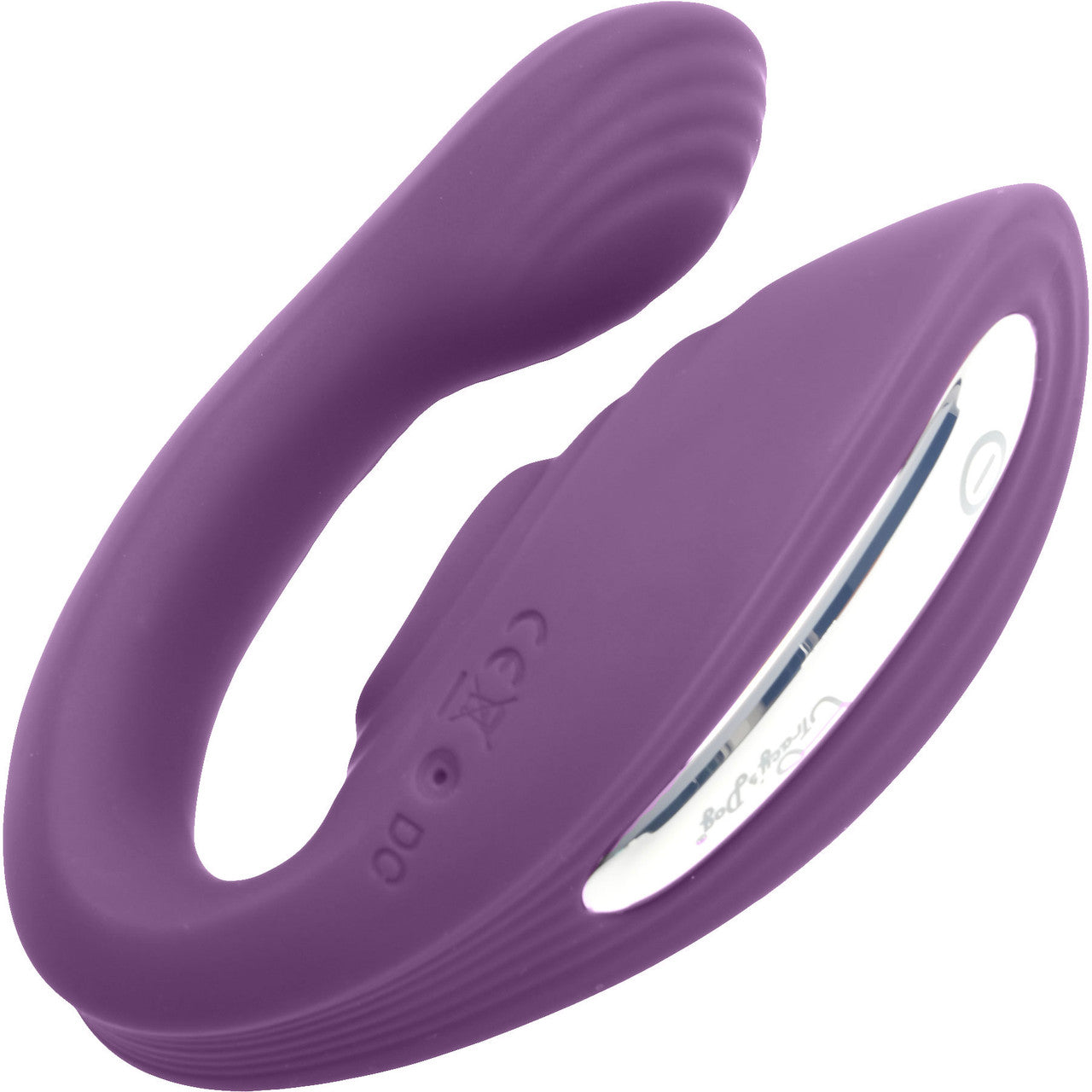 Tracy’s Dog Nina Petite Dual Stim Vibrator With Clitoral Tapper, Flexible Internal Stimulator & Remote - Purple