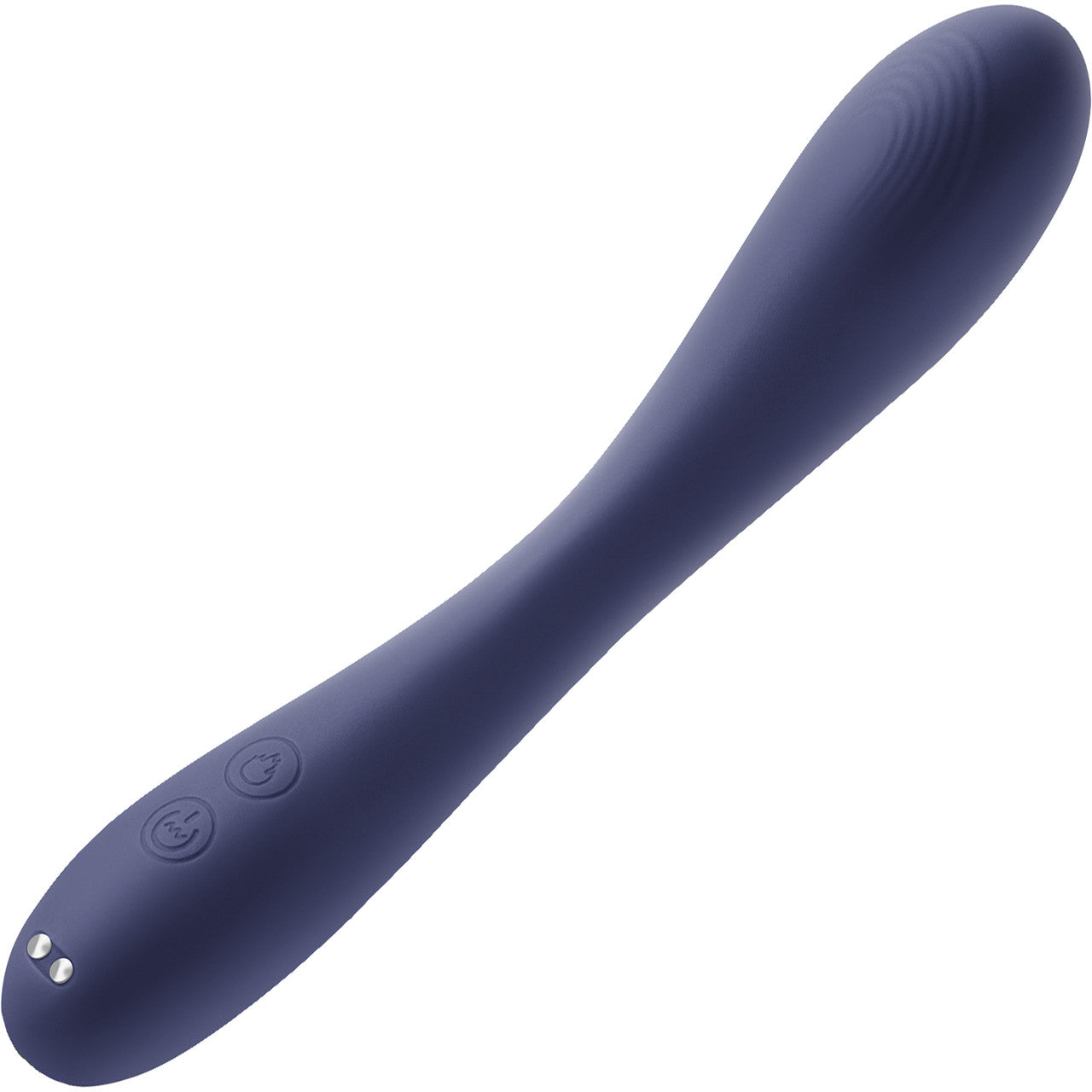 Obsessions Rhett Rechargeable Silicone Warming G-Spot Vibrator - Navy