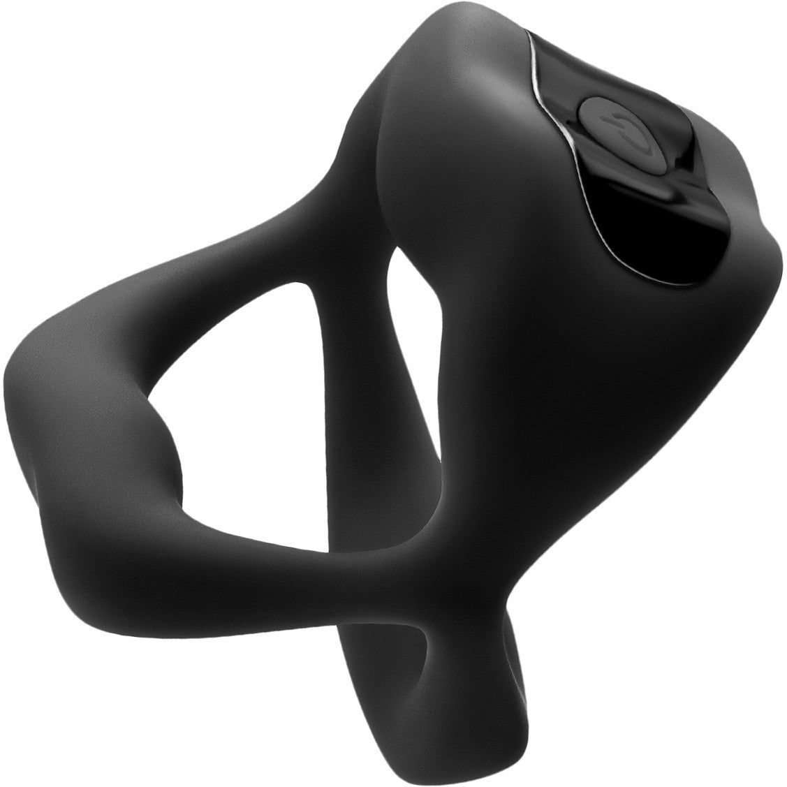 Techno Strobe Rechargeable Silicone App Controlled Vibrating Cock Ring By NS Novelties - Black Techno Strobe Rechargeable Silicone App Controlled Vibrating Cock Ring By NS Novelties - Black