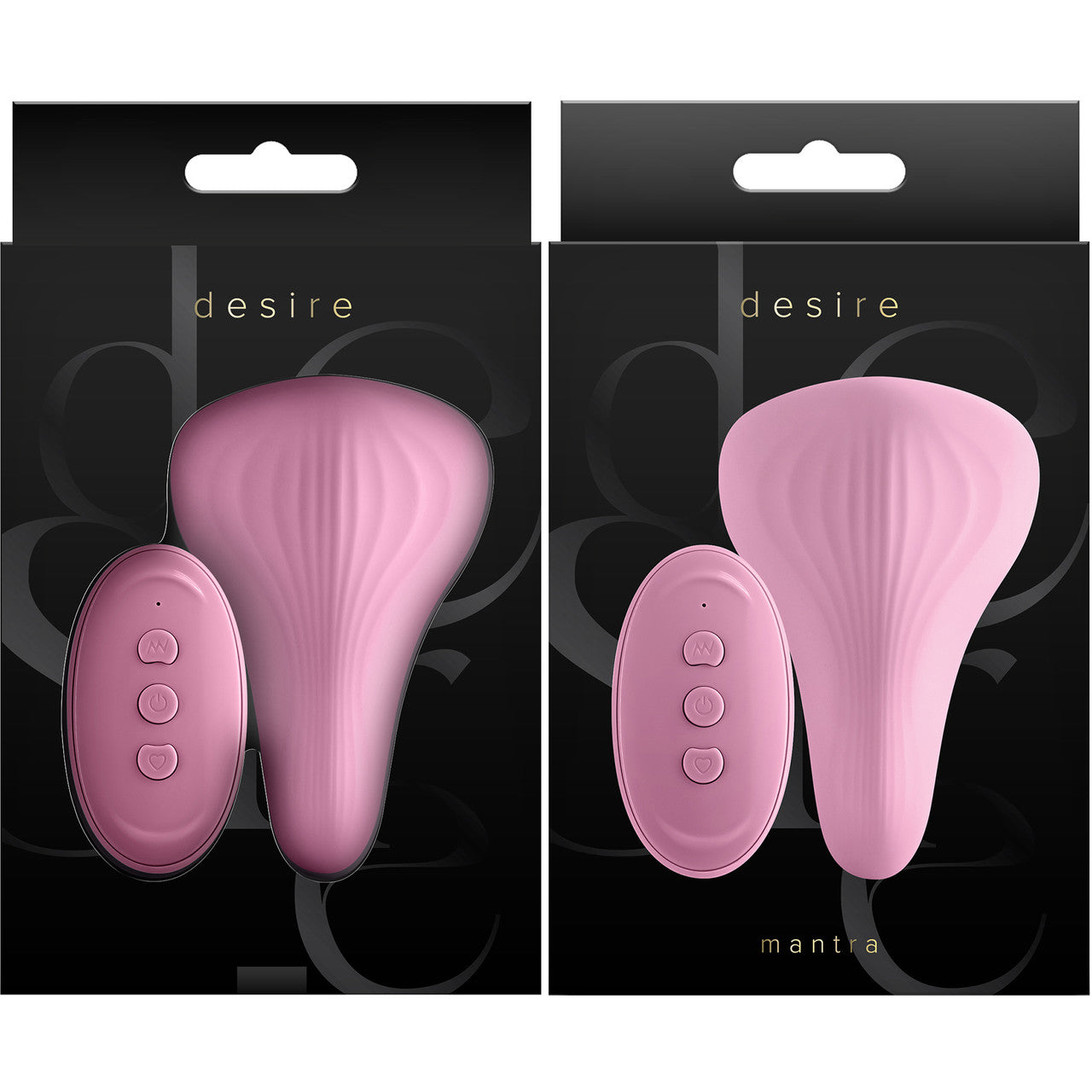 Desire Mantra Rechargeable Silicone Panty Vibrator With Remote - Pink