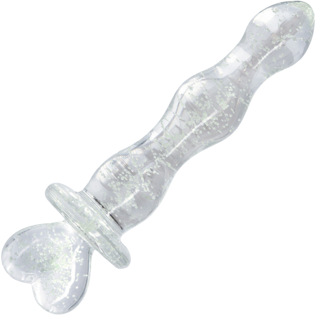 Firefly Heart A Glow Glass Glow In The Dark Dildo by NS Novelties