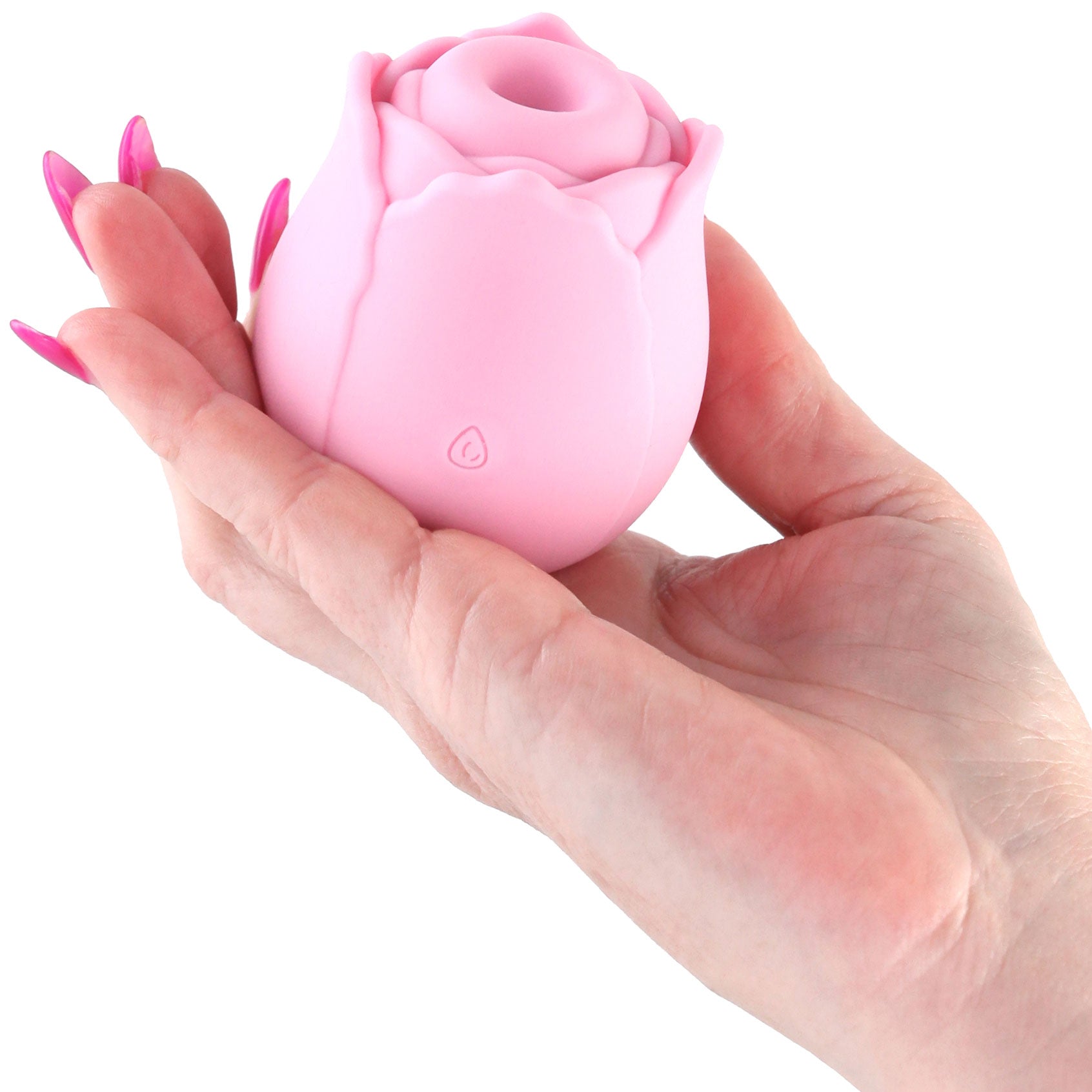 INYA The Vibrating Rose Silicone Rechargeable Clitoral Stimulator - Pink