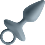 Renegade Orion Vibrating Rechargeable Silicone Anal Plug - Gray