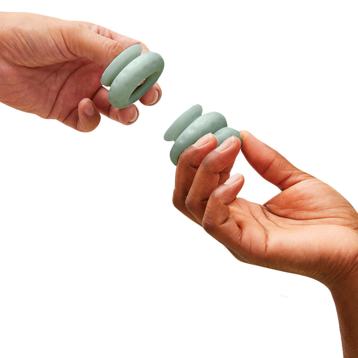 Ohnut Intimate Wearable Penetration Buffer, Set Of Four Body Safe Rings