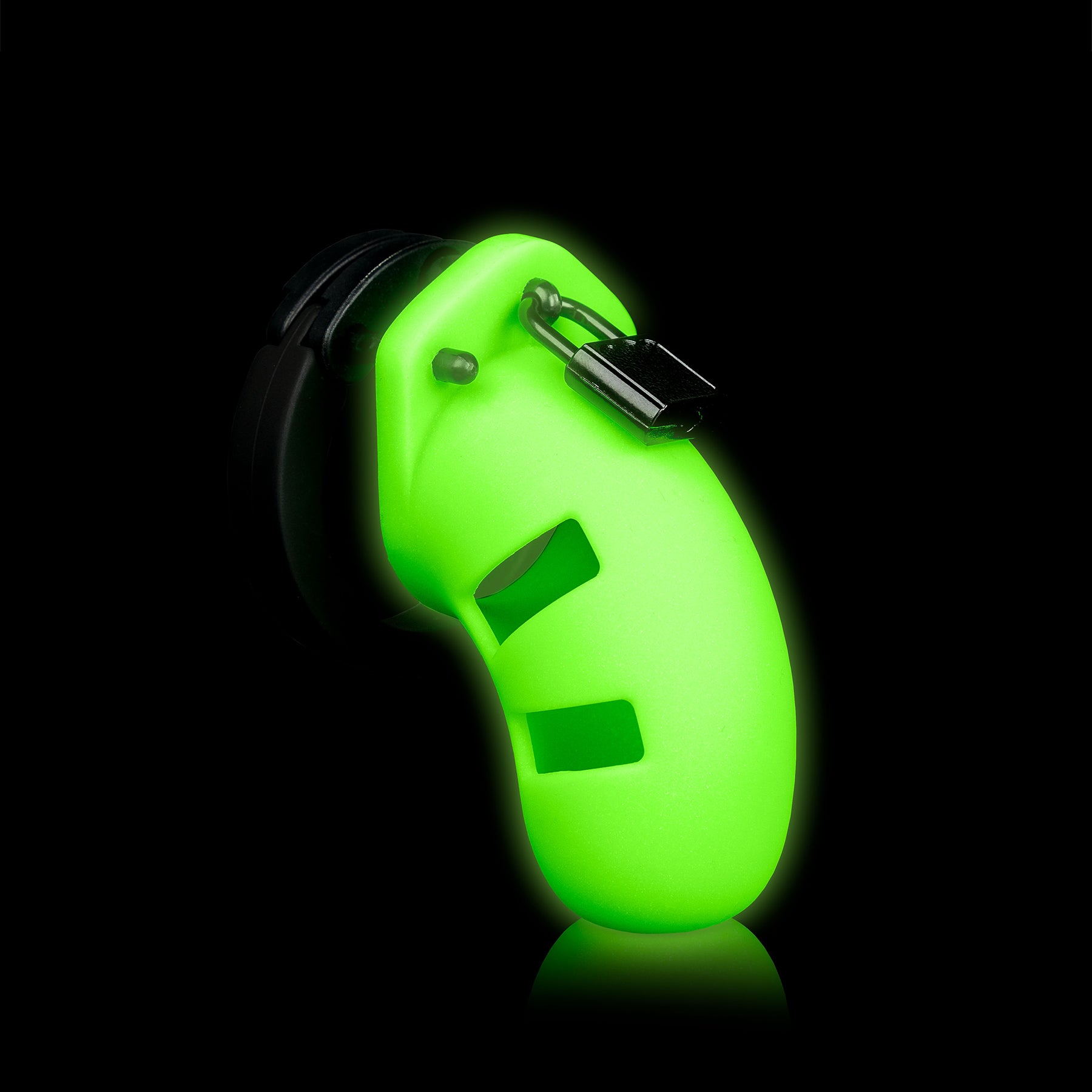 Ouch! Model 20 Silicone Glow In The Dark Cock Cage