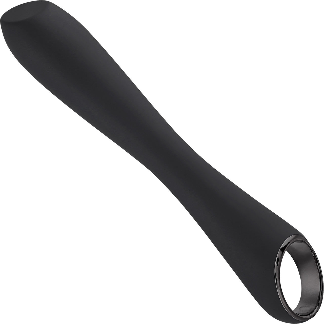 Playboy Pleasure Ollo Rechargeable Waterproof Silicone Mini Vibrator - Black