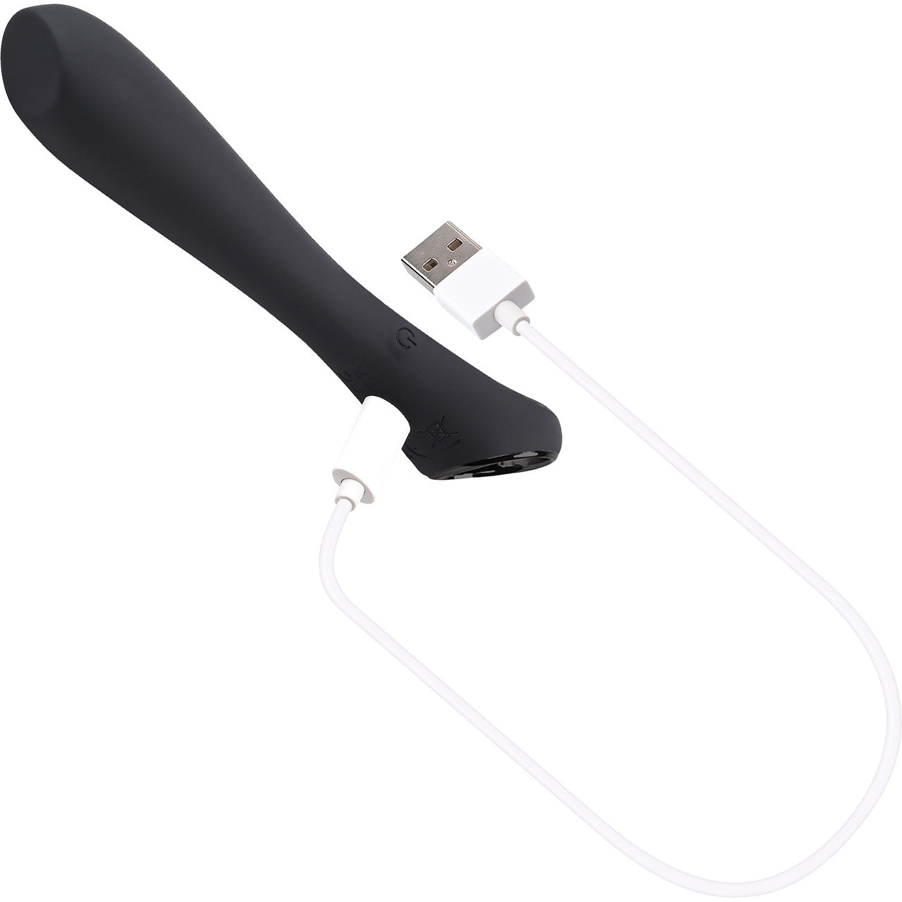 Playboy Pleasure Ollo Rechargeable Waterproof Silicone Mini Vibrator - Black