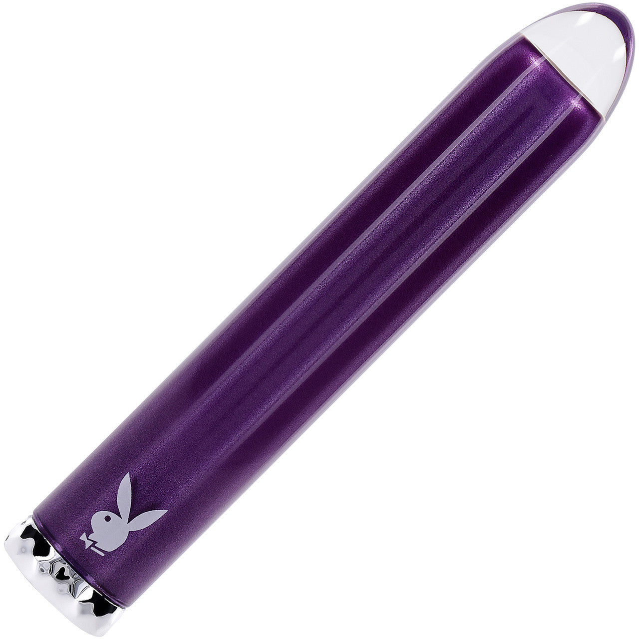 Playboy Pleasure Amethyst Rechargeable Waterproof Glass Vibrator Playboy Pleasure Amethyst Rechargeable Waterproof Glass Vibrator
