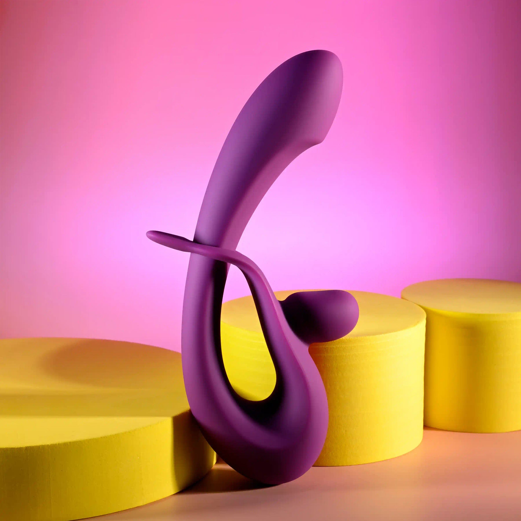 Playboy Pleasure Cha Cha Slide Rechargeable Silicone Dual Stimulation Vibrator
