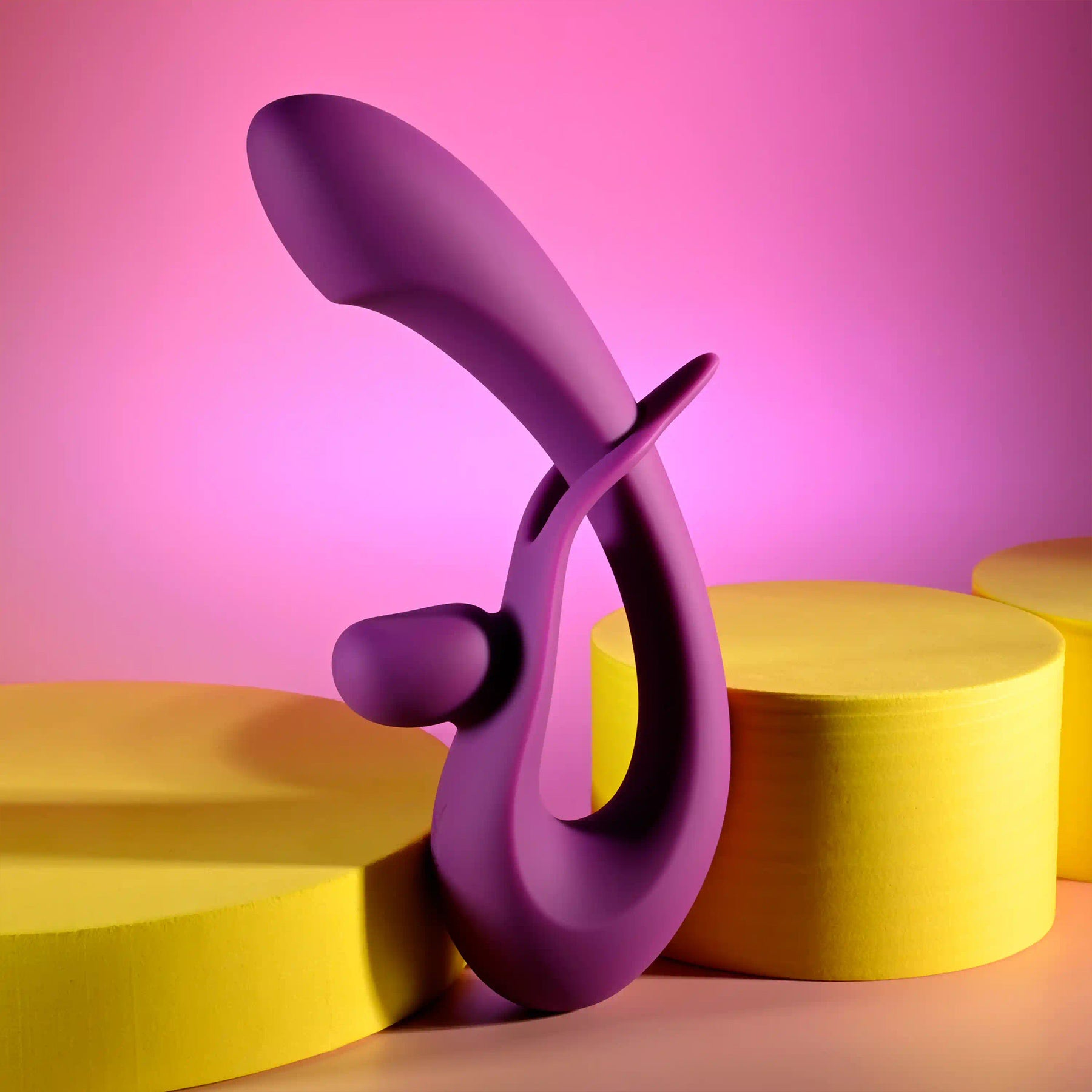 Playboy Pleasure Cha Cha Slide Rechargeable Silicone Dual Stimulation Vibrator