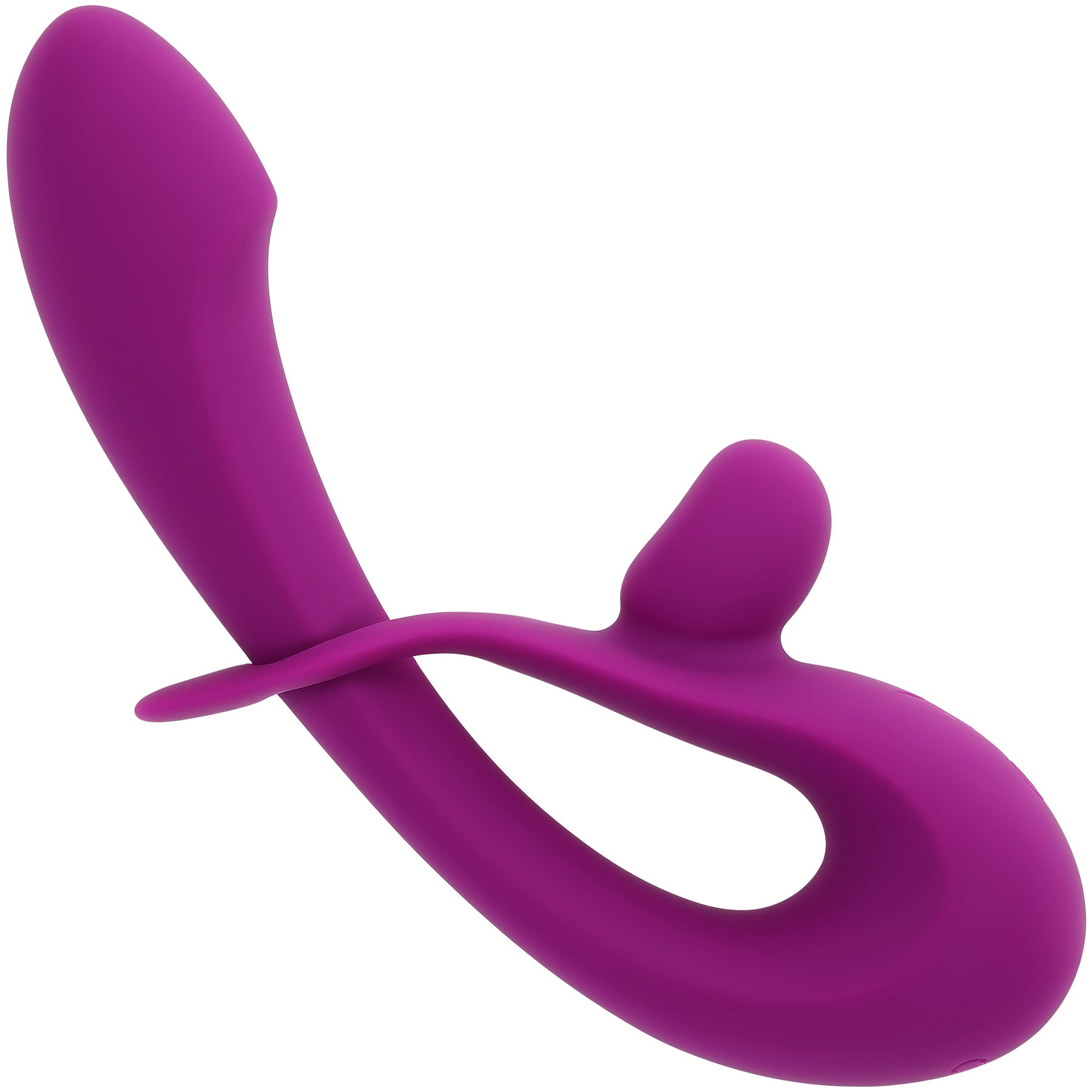 Playboy Pleasure Cha Cha Slide Rechargeable Silicone Dual Stimulation Vibrator