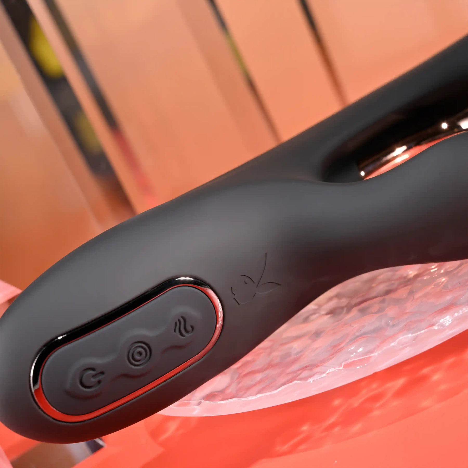 Playboy Pleasure Aureus Triple Motor Silicone Dual Stimulation Vibrator