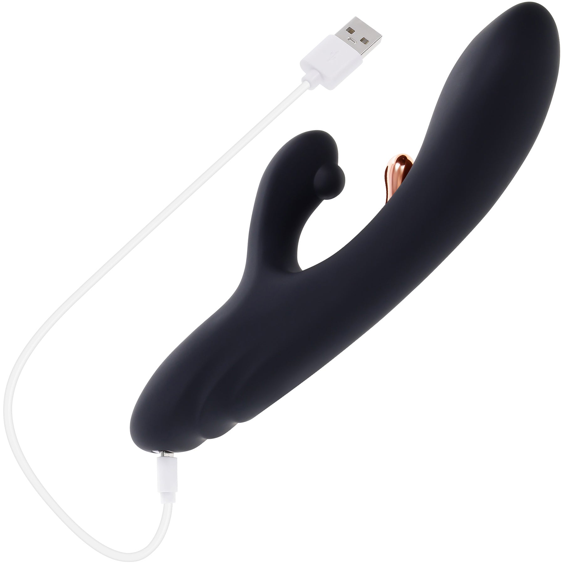 Playboy Pleasure Aureus Triple Motor Silicone Dual Stimulation Vibrator
