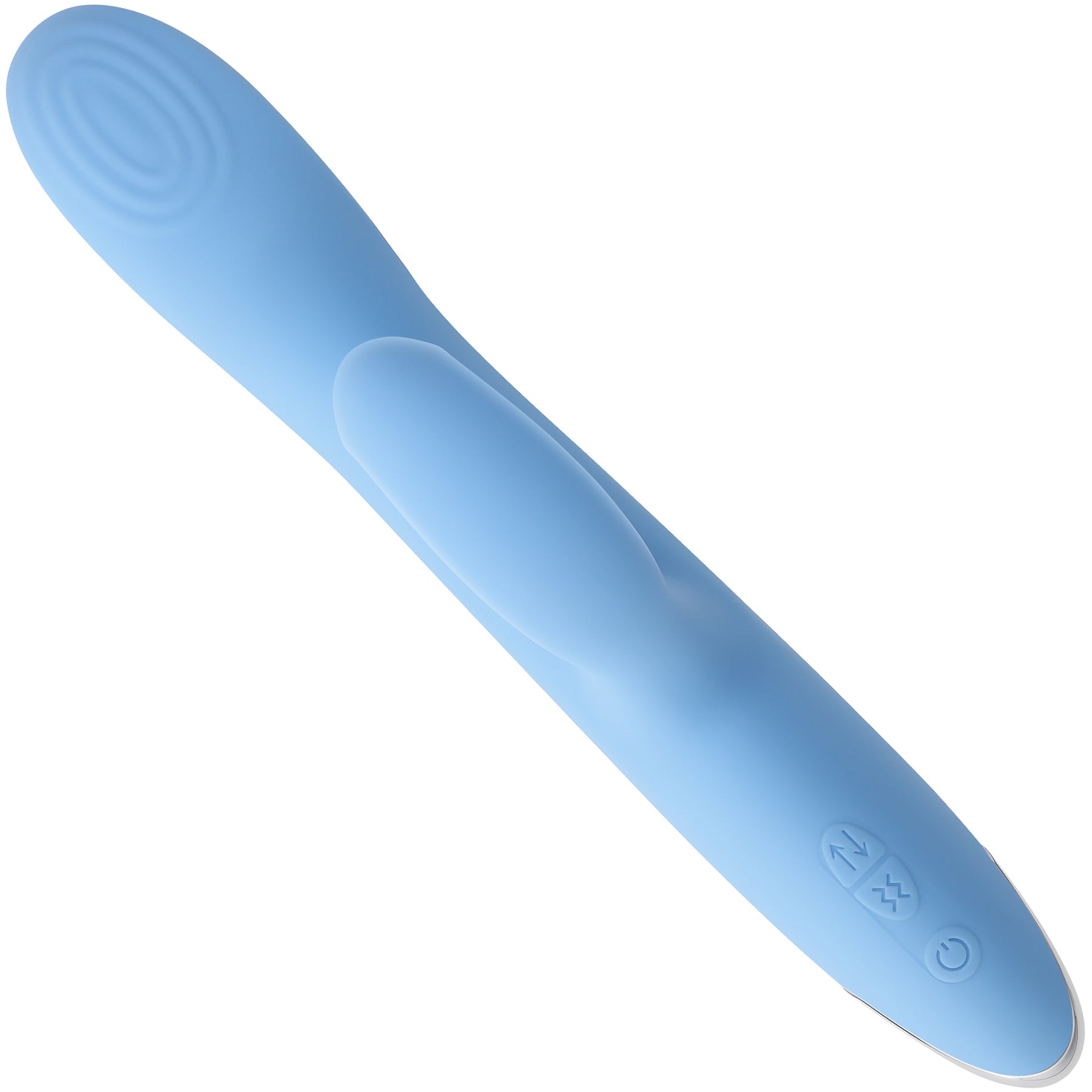 Playboy Pleasure Up And Away Thrusting Silicone Rabbit Vibrator