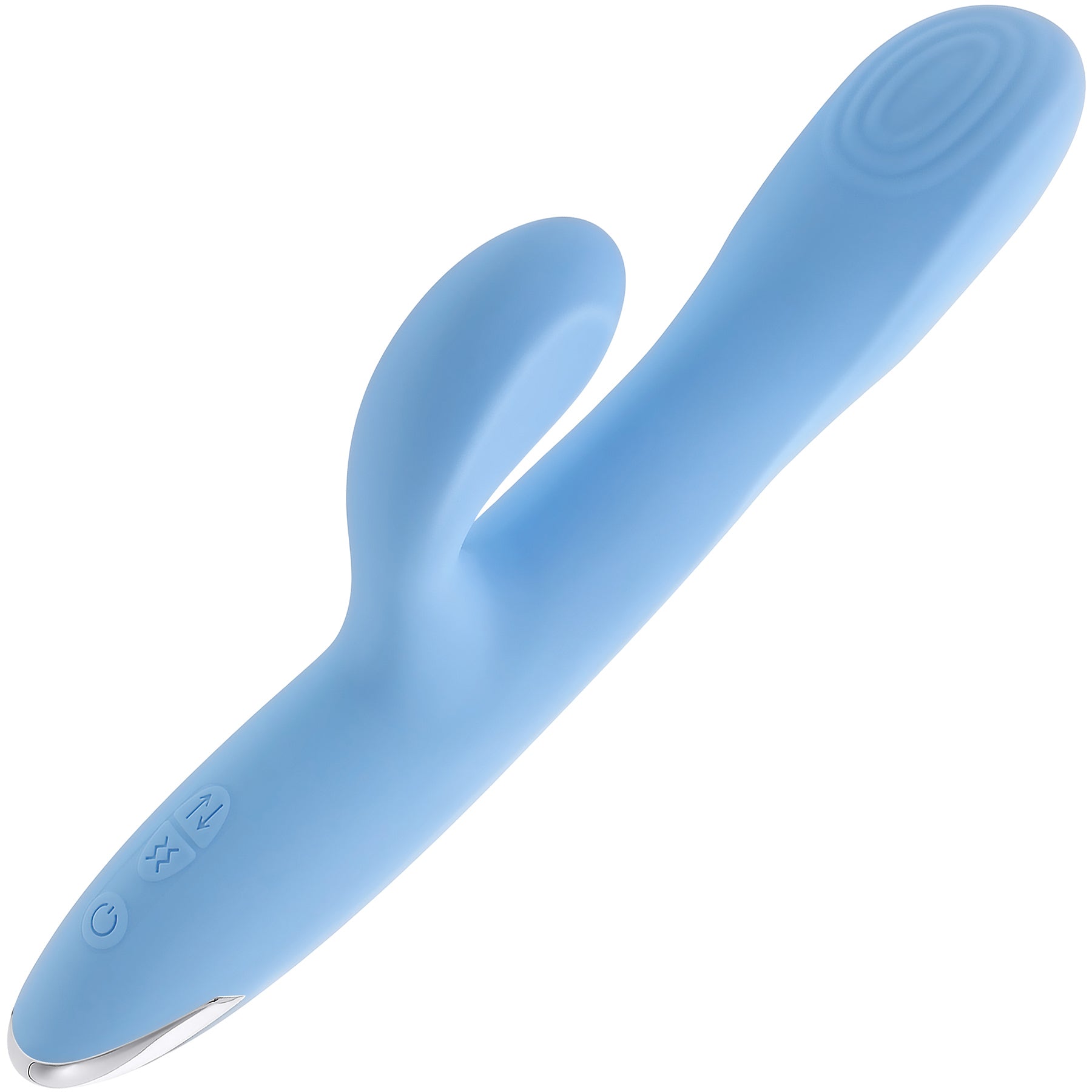 Playboy Pleasure Up And Away Thrusting Silicone Rabbit Vibrator