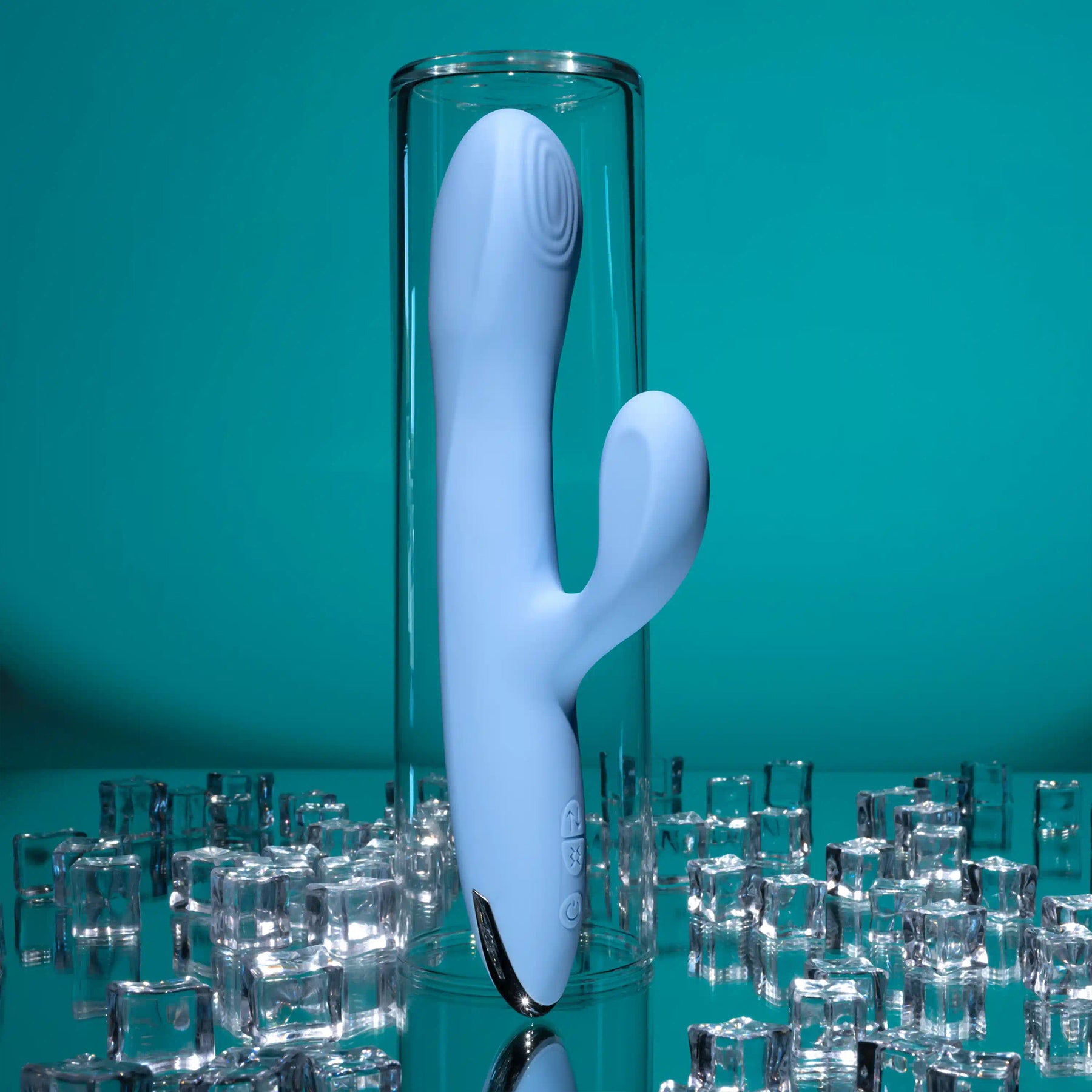 Playboy Pleasure Up And Away Thrusting Silicone Rabbit Vibrator