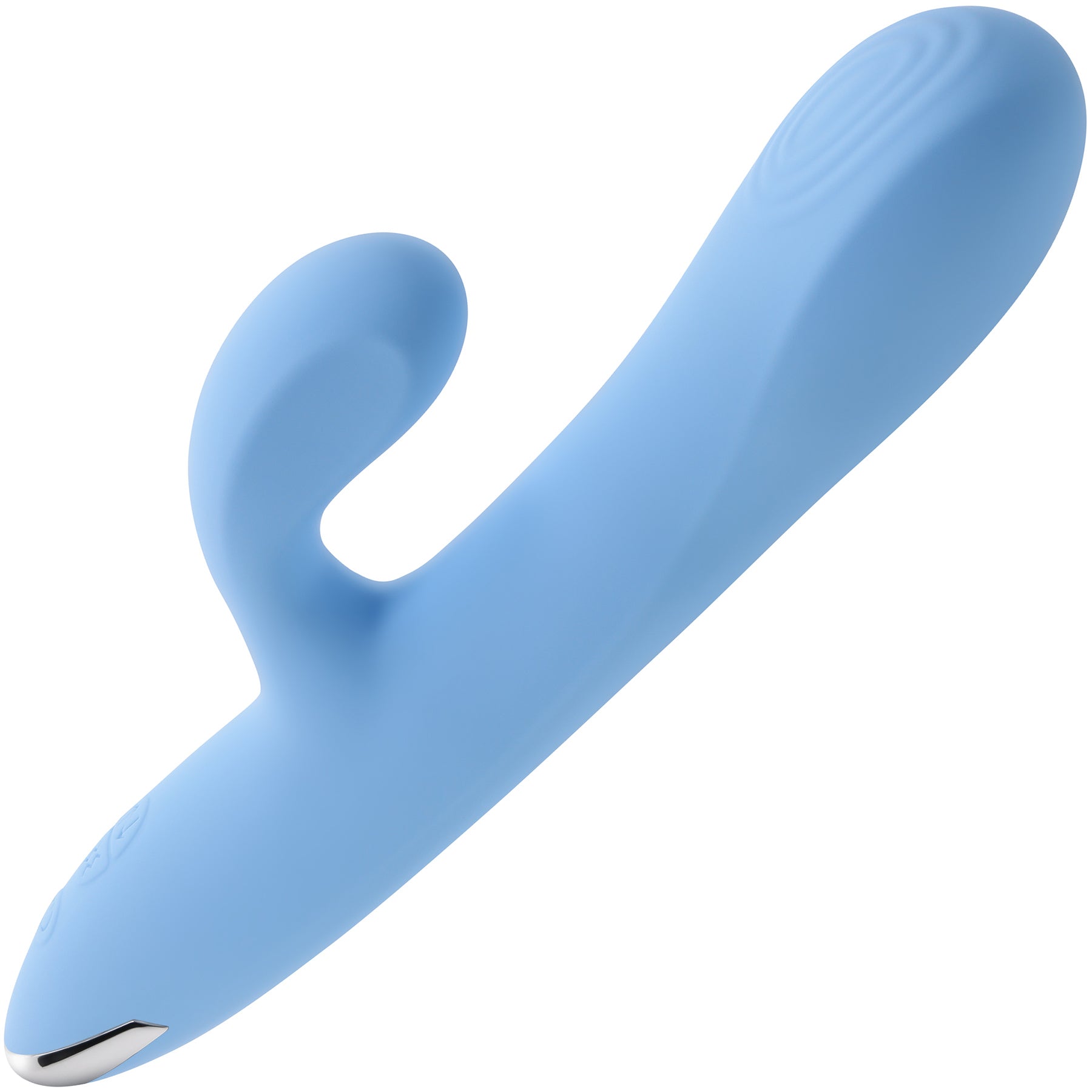 Playboy Pleasure Up And Away Thrusting Silicone Rabbit Vibrator