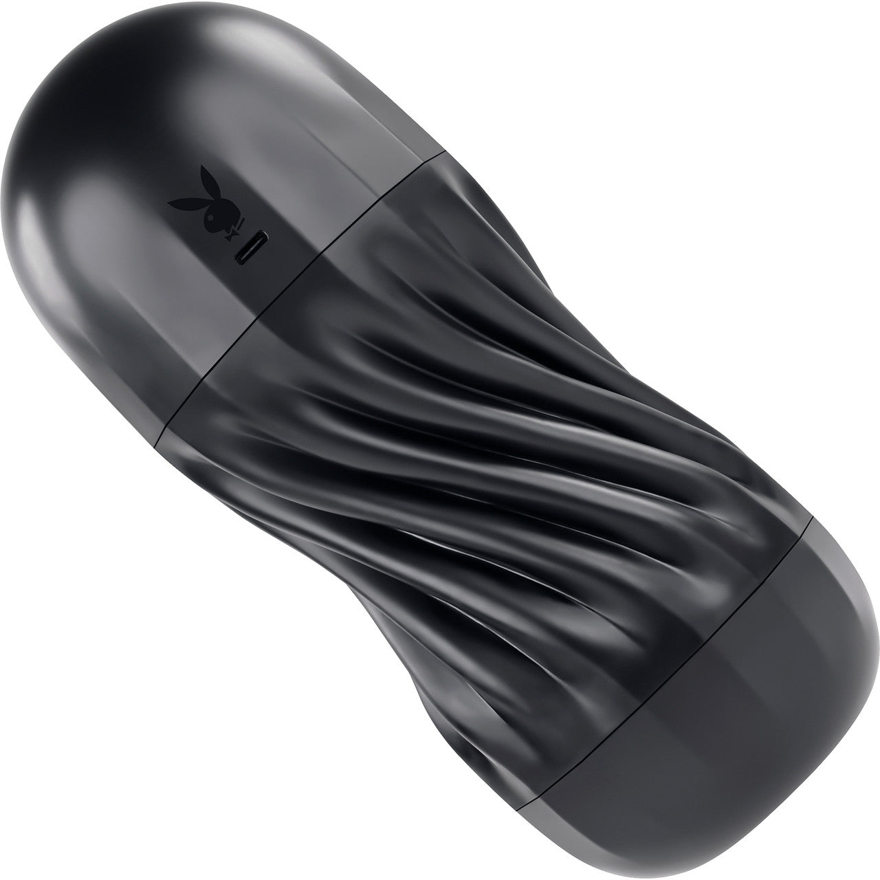 Playboy Pleasure Solo Stroker Rechargeable Textured Vibrating Penis Stroker