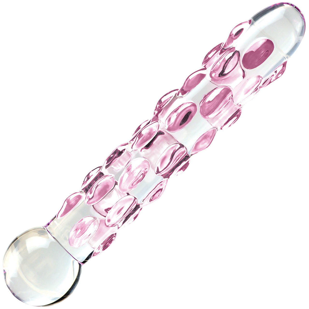 Icicles No 72 4.25 Inch Glass Anal Toy — Silver — Glass Anal Toys