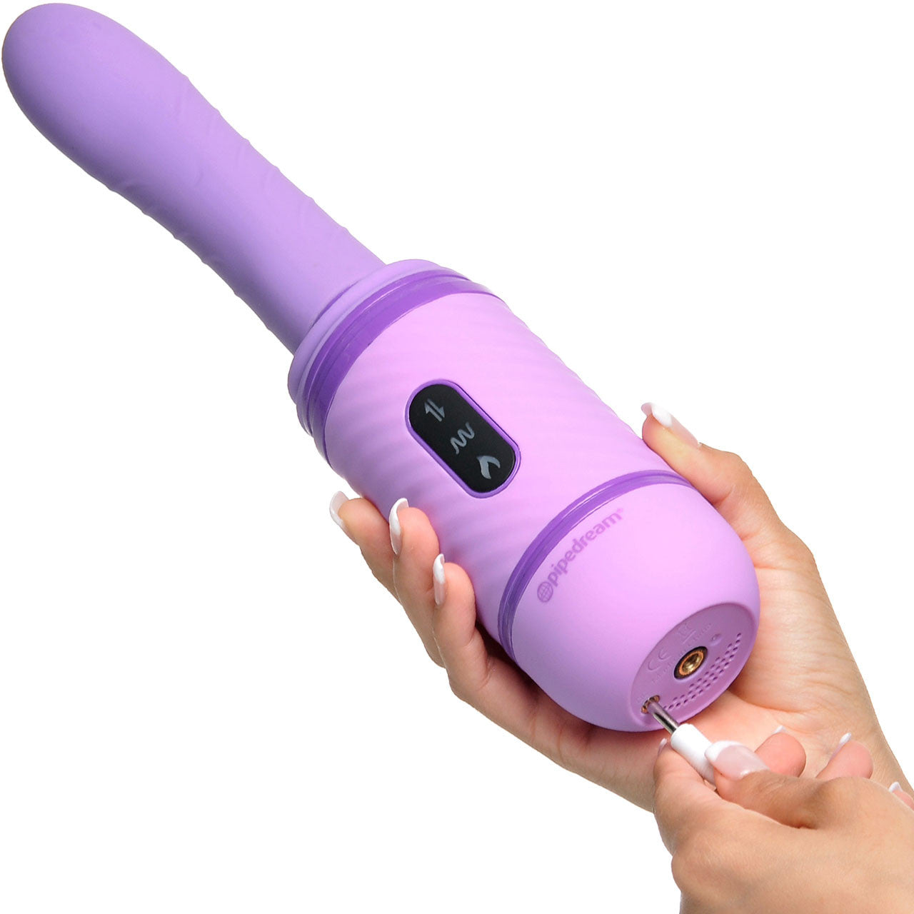 Fantasy For Her Love Thrust-Her Silicone Rechargeable Thrusting Vibrator