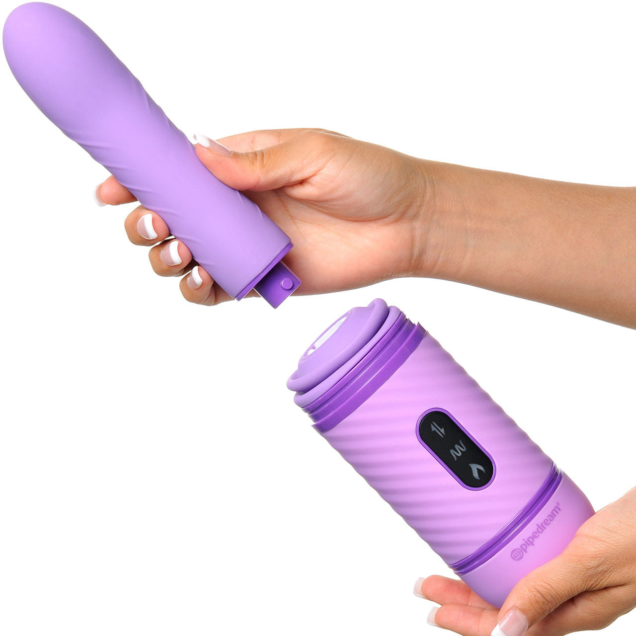 Fantasy For Her Love Thrust-Her Silicone Rechargeable Thrusting Vibrator