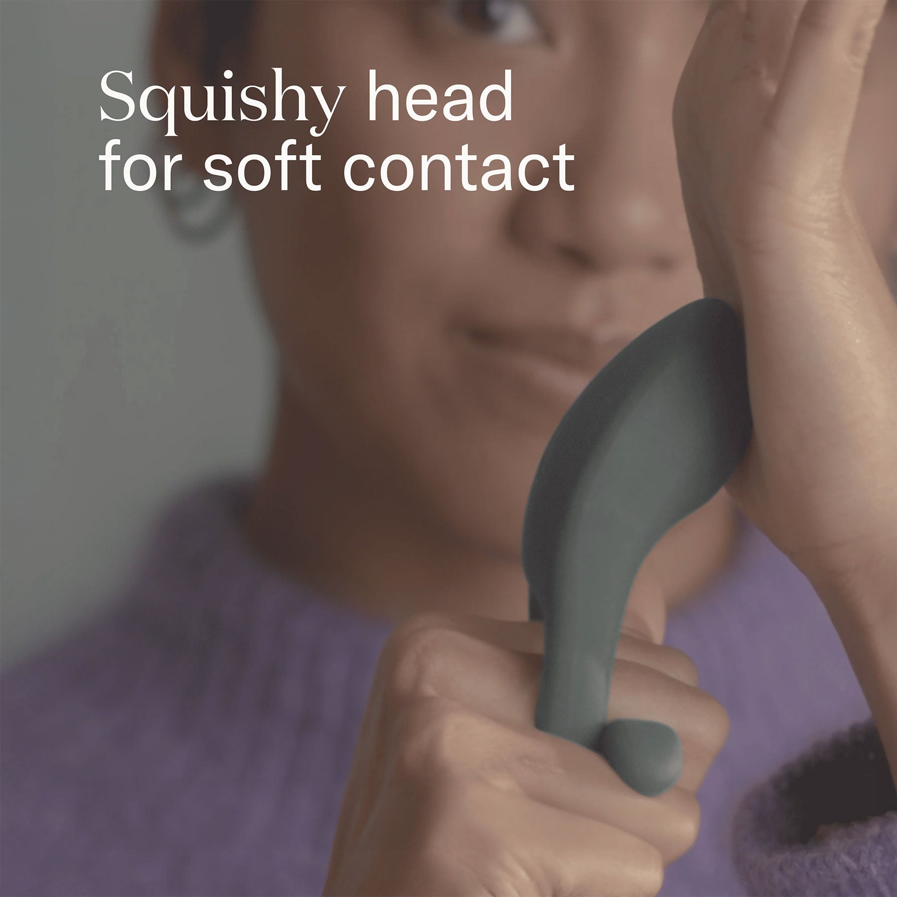 Hug Vibrating Silicone Couples Cock Ring By Dame - Steel