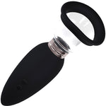 Pumped Arousing Automatic 5-Speed Silicone Vulva, Clitoris, Nipple & Breast Pump - Black