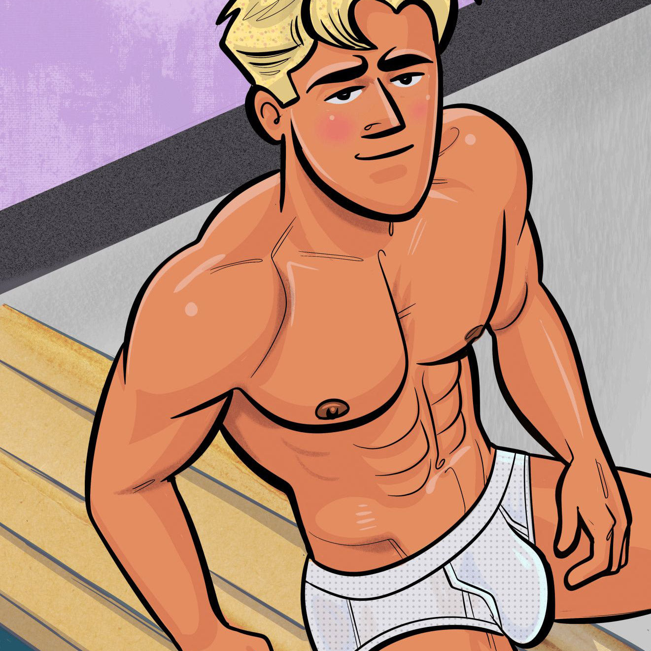 Fleshlight Fleshjack Fantasy Power Bottom Boy - Squeeze Texture