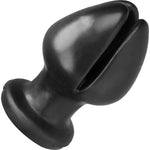 Oxballs Rosebud 1 Extra Squishy Silicone Butt Plug - Black