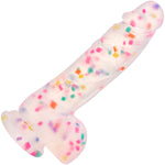Party Boy™ Silicone Studs® 6" Suction Cup Dildo With Balls