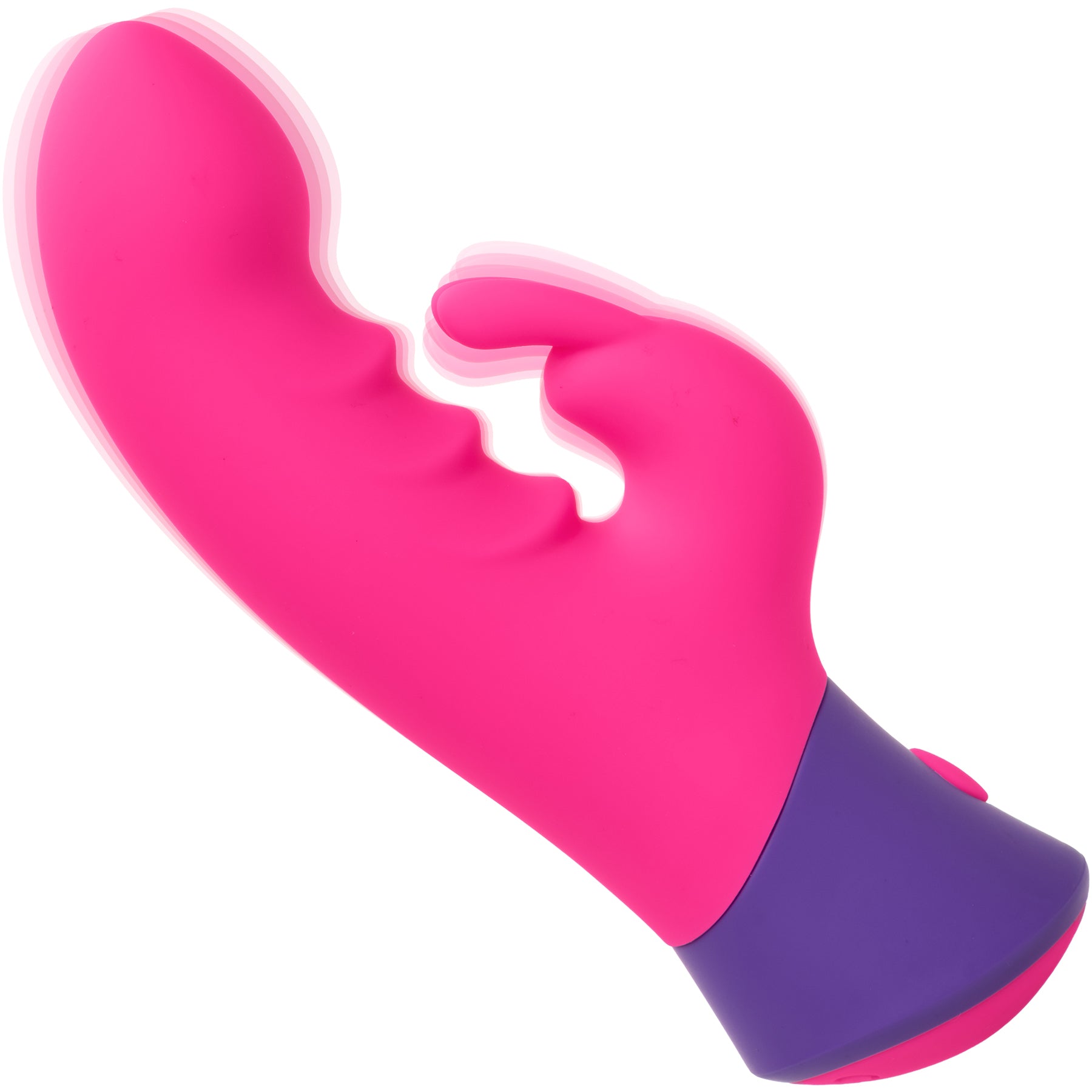 Rave Bunny Rechargeable Waterproof Silicone Dual Stimulation Vibrator
