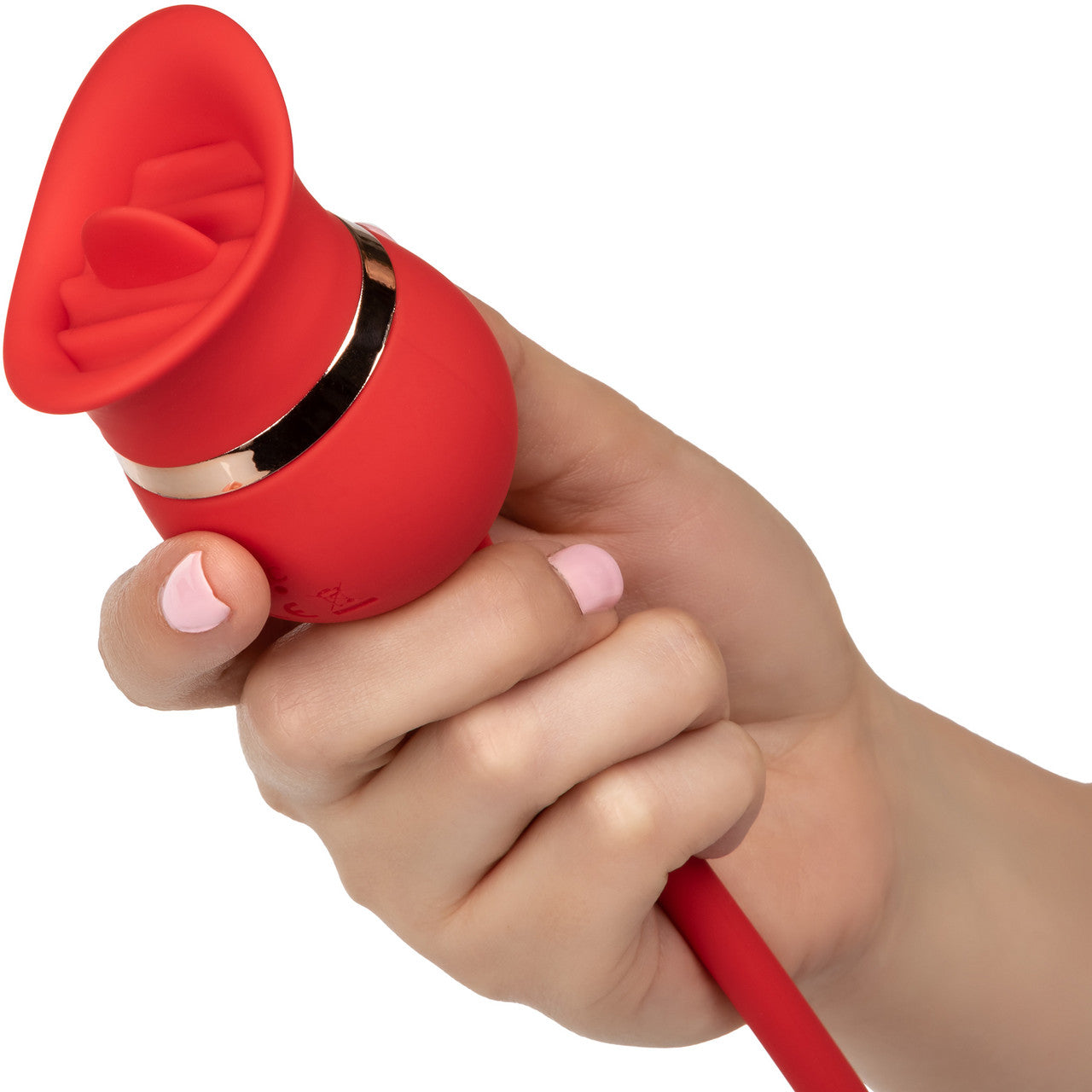 French Kiss Casanova Vibrating Silicone Clitoral Stimulator & Vibrating Bullet by CalExotics