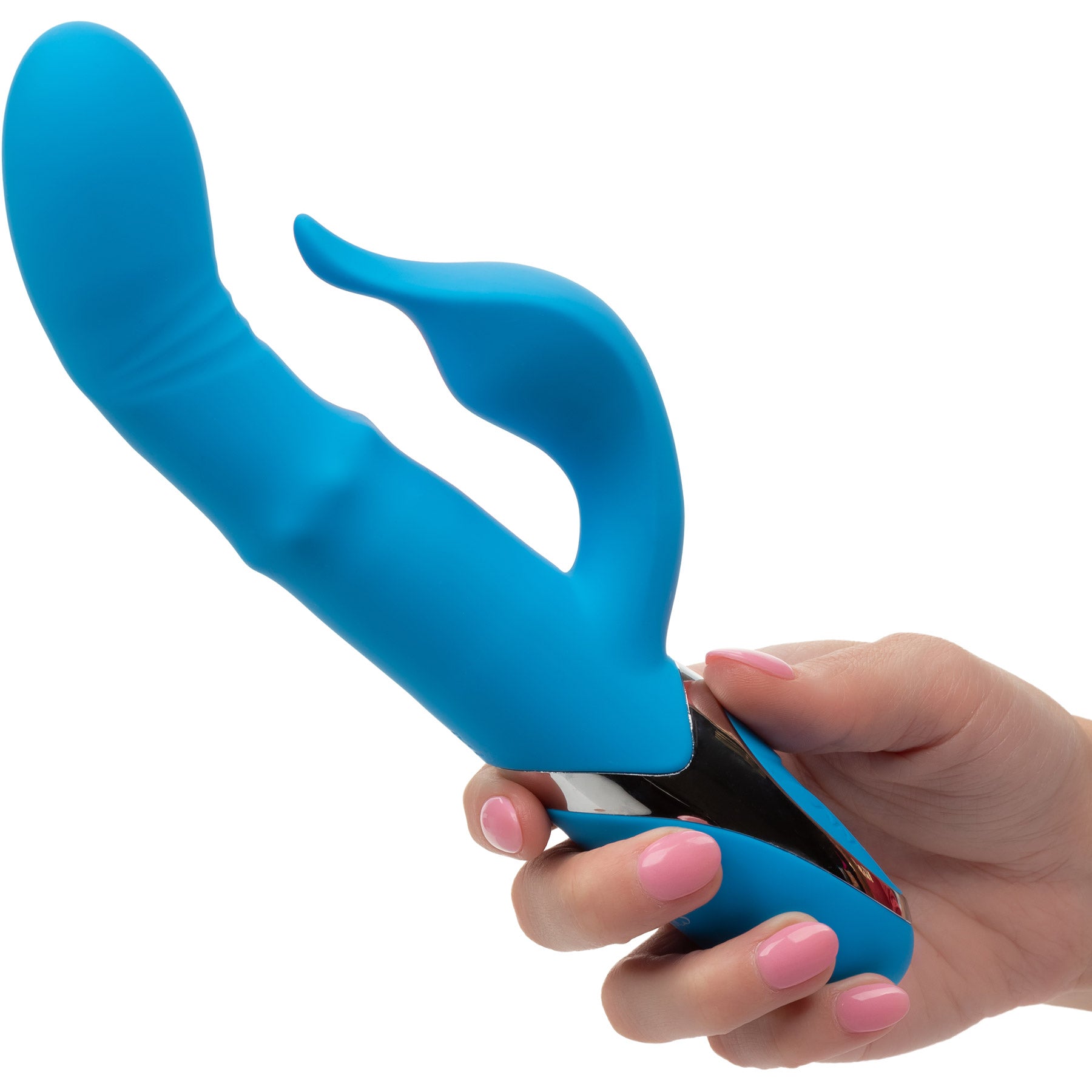 Enchanted Beaded Power "G" Dual Stimulation Silicone Vibrator By CalExotics