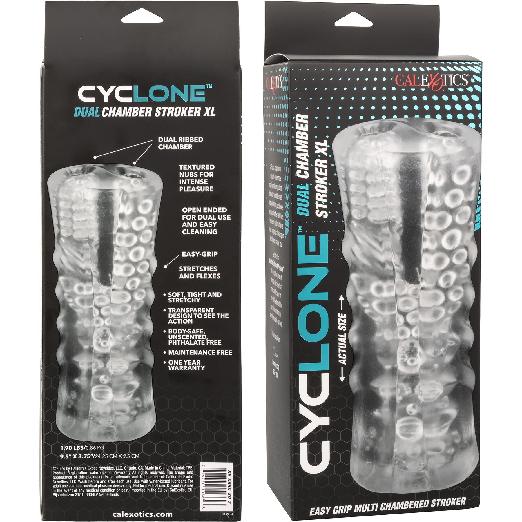 Cyclone™ Dual Chamber Penis Stroker XL