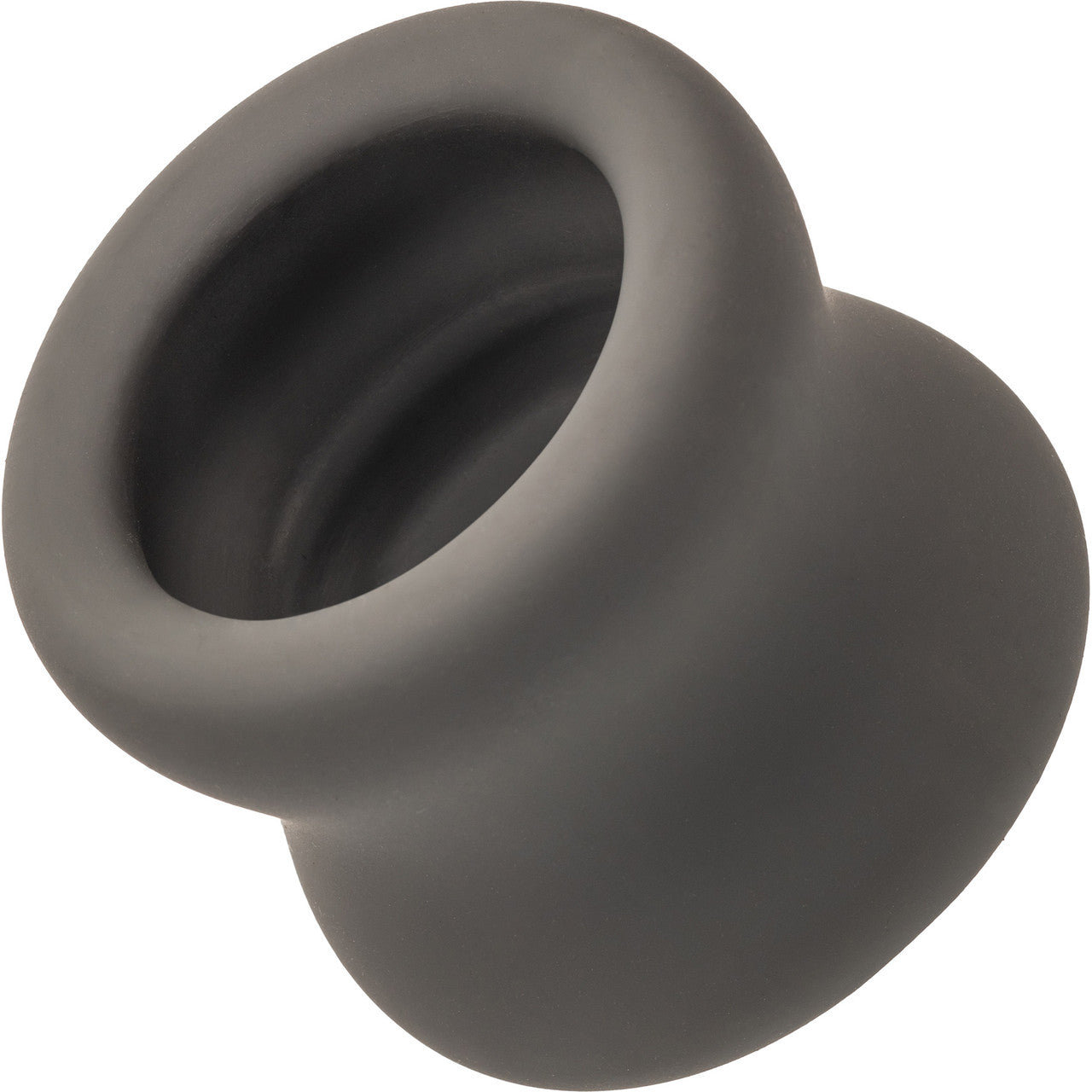 Alpha Liquid Silicone Scrotum Ring By CalExotics - Gray
