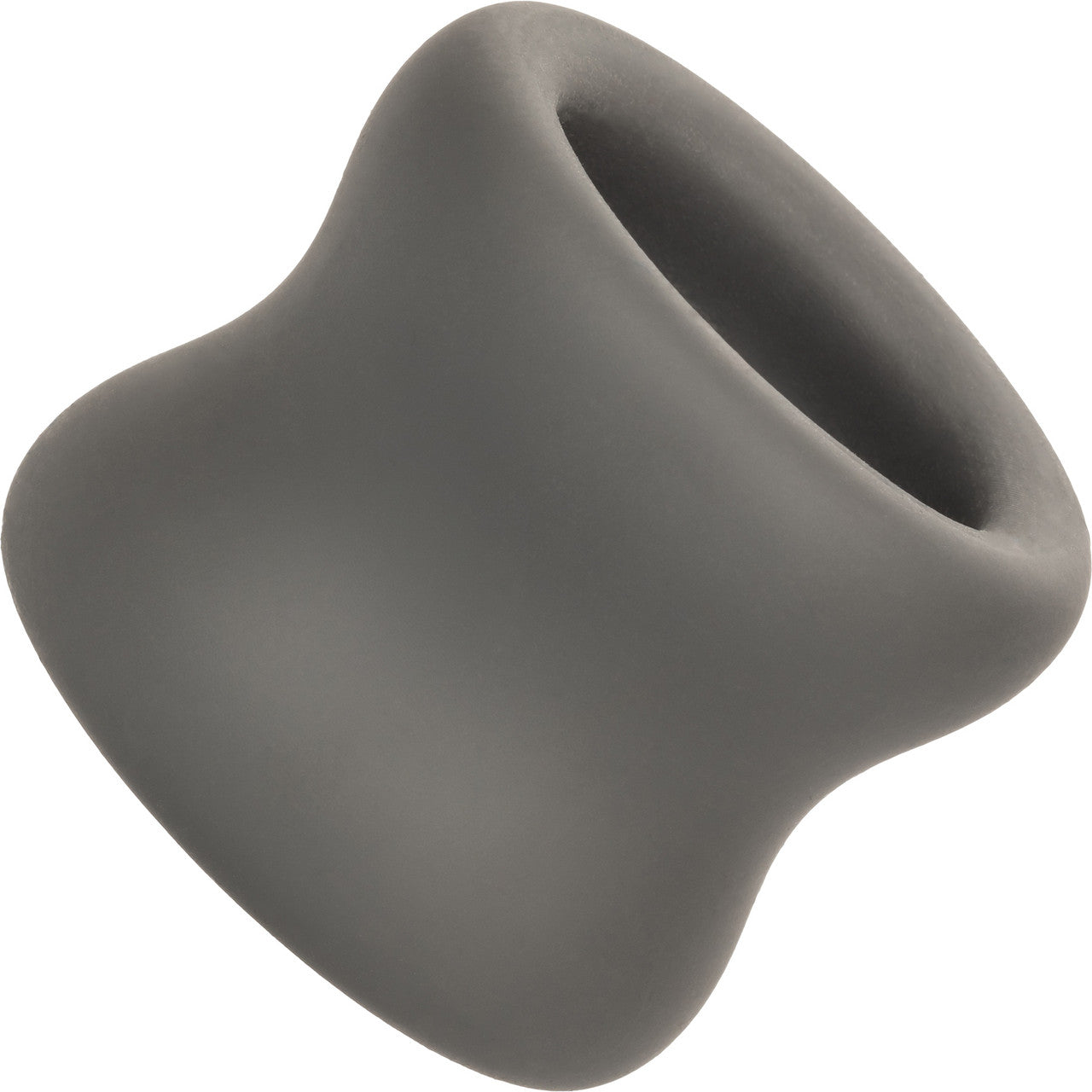 Alpha Liquid Silicone Scrotum Ring By CalExotics - Gray