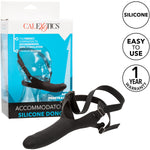 Accommodator Silicone Dong Oral Stimulation Penetrator By CalExotics - Black