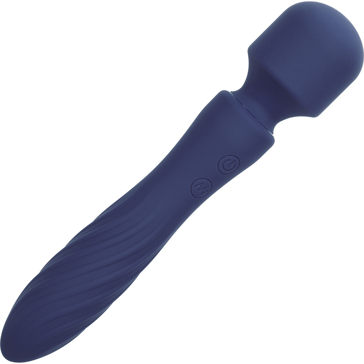 Charisma Mystique Rechargeable Waterproof Silicone Dual Motor Wand Style Vibrator By CalExotics Charisma Mystique Rechargeable Waterproof Silicone Dual Motor Wand Style Vibrator By CalExotics