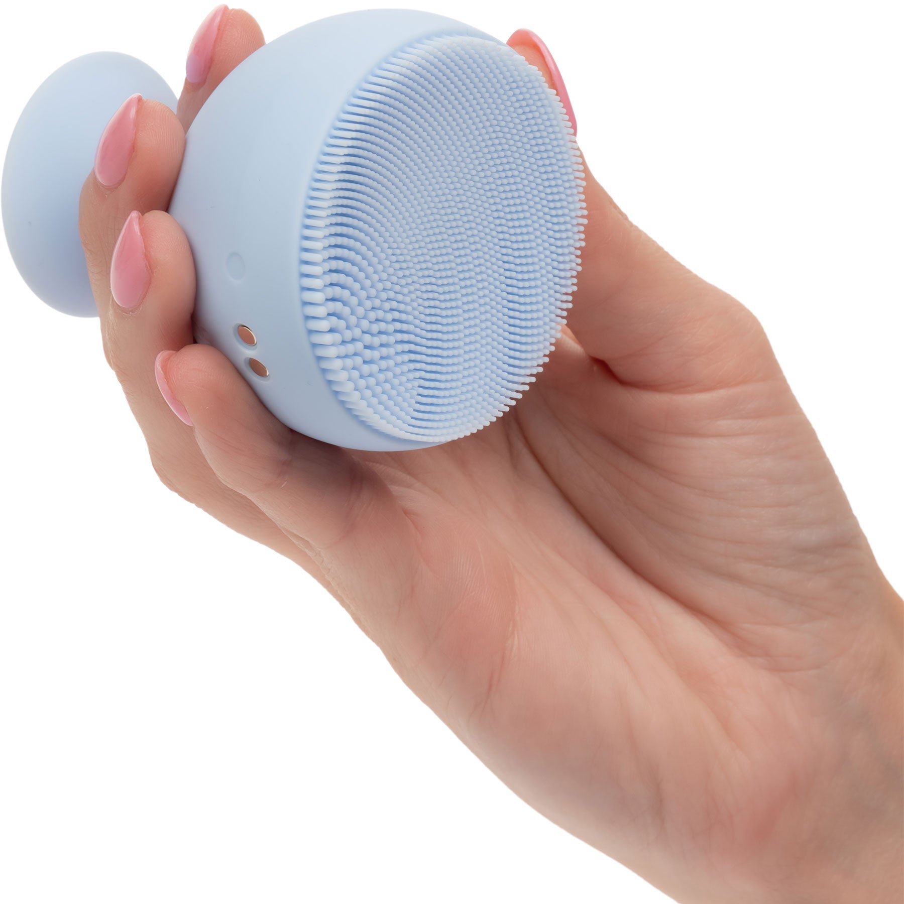 Posh™ Touch Me Rechargeable Silicone Vibrator With Suction Base By CalExotics