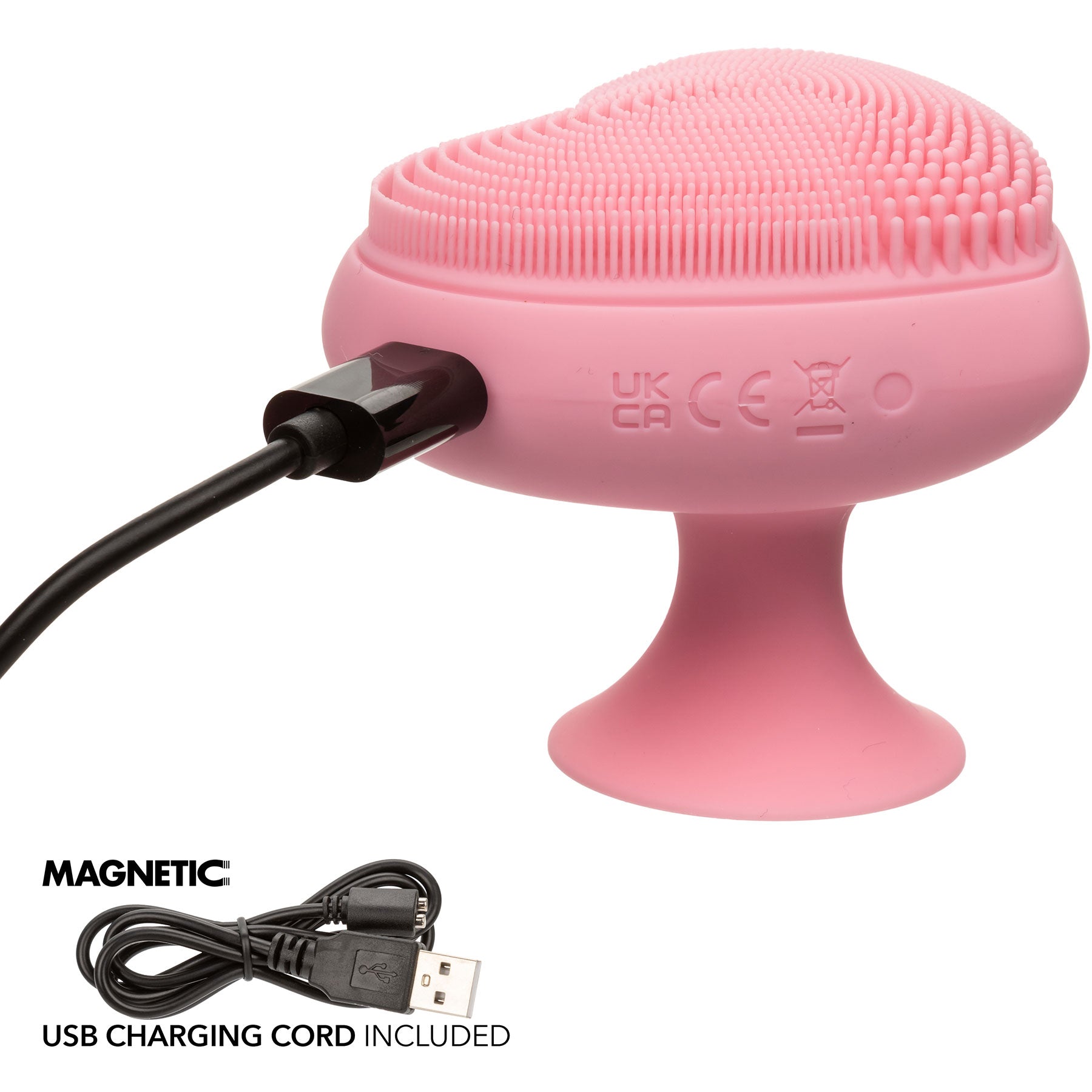 Posh™ Kiss Me Rechargeable Silicone Vibrator With Suction Base By CalExotics