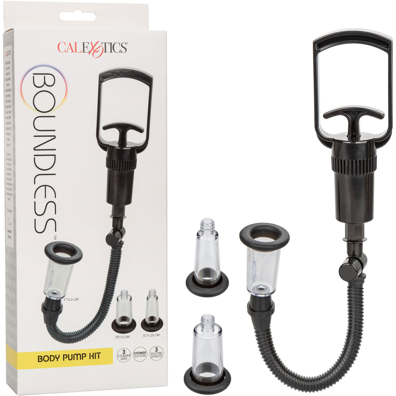 Boundless Body Pump Clit & Nipple Pump Kit By CalExotics