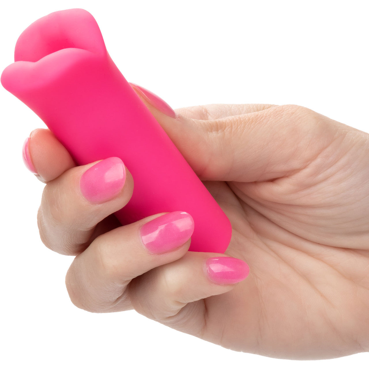 Kyst Lips Powerful Waterproof Rechargeable Bullet Vibrator By CalExotics - Pink