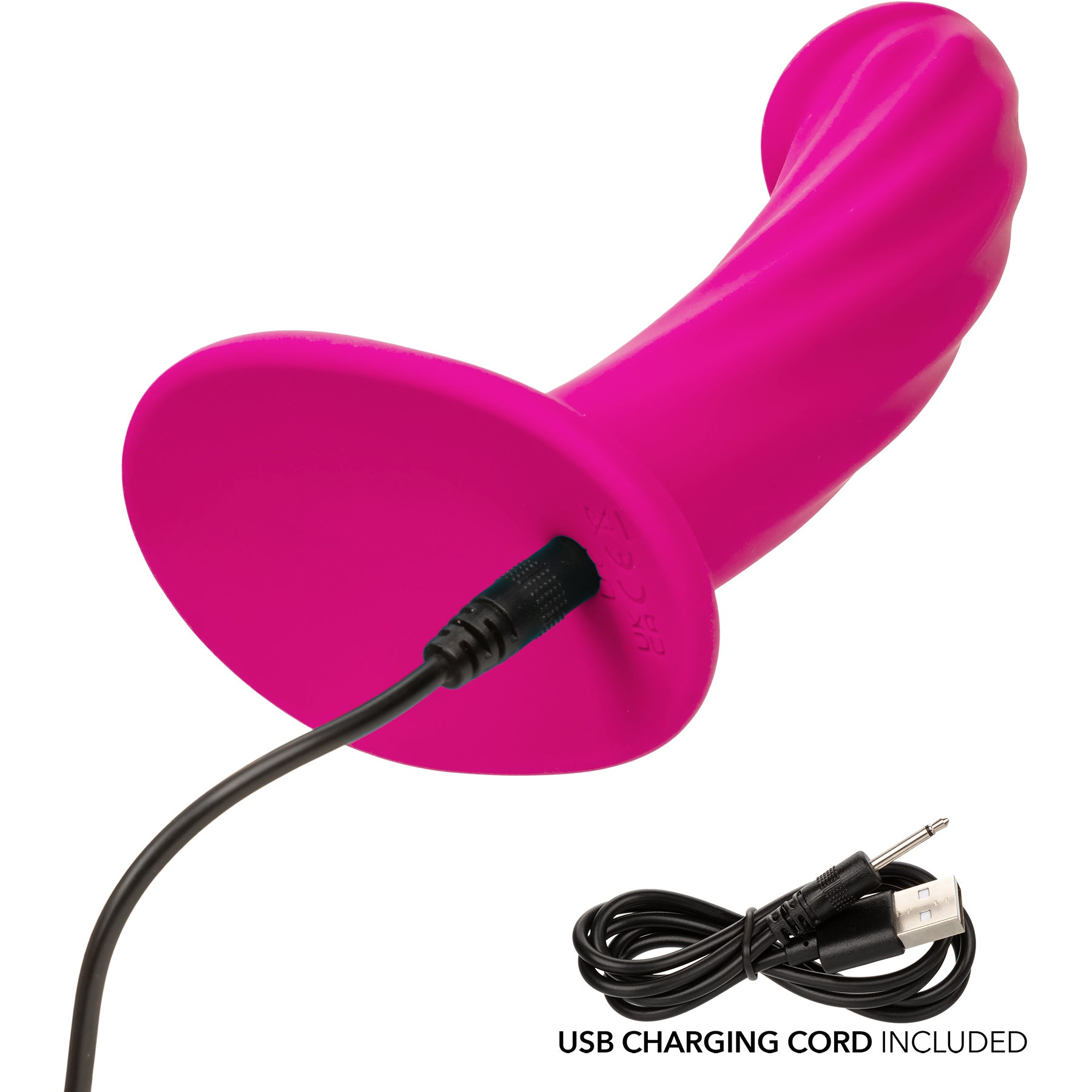 G-Ride™ Easy Ride Rechargeable Silicone Vibrating Dildo By CalExotics