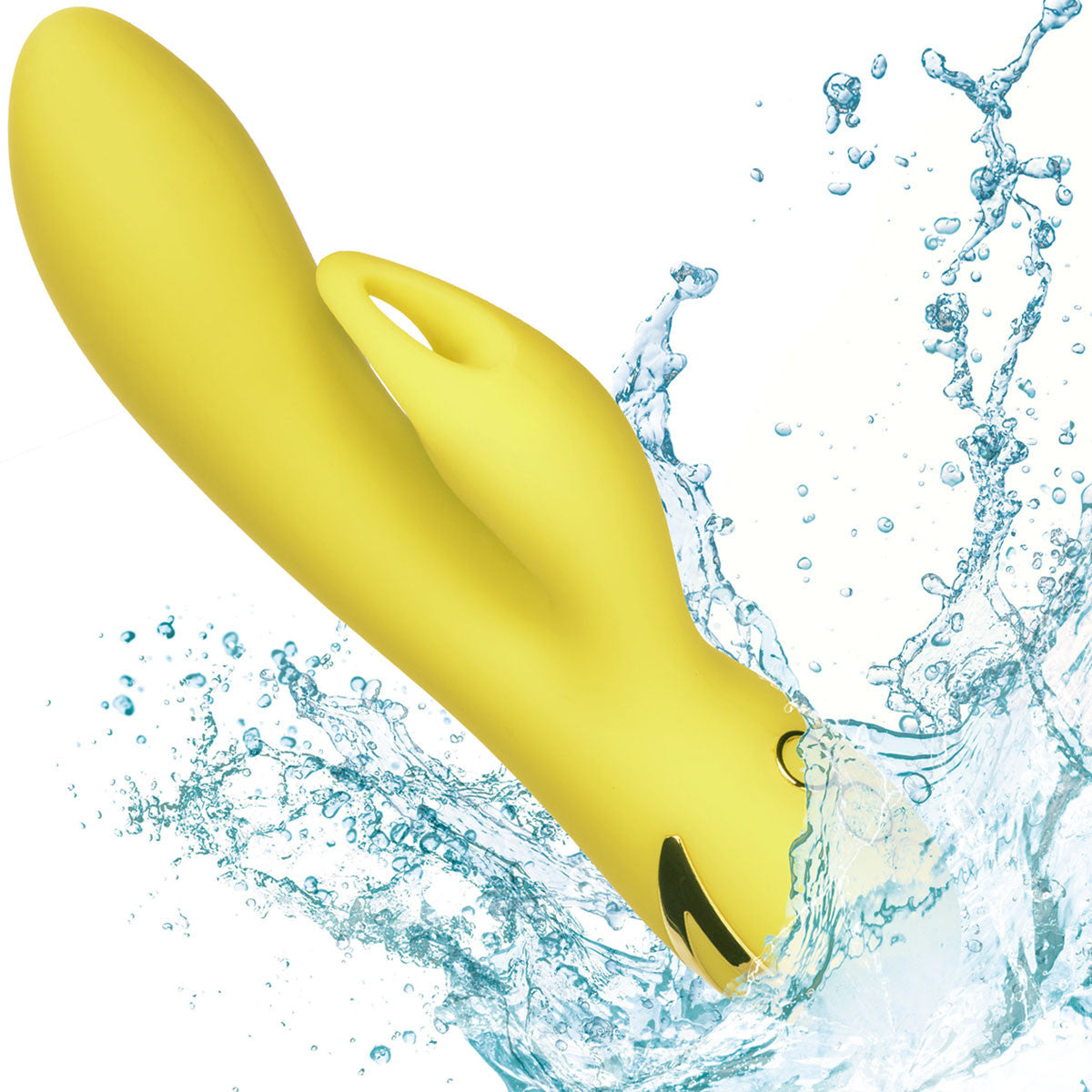 California Dreaming Venice Vixen Rabbit Style Silicone Vibrator by CalExotics