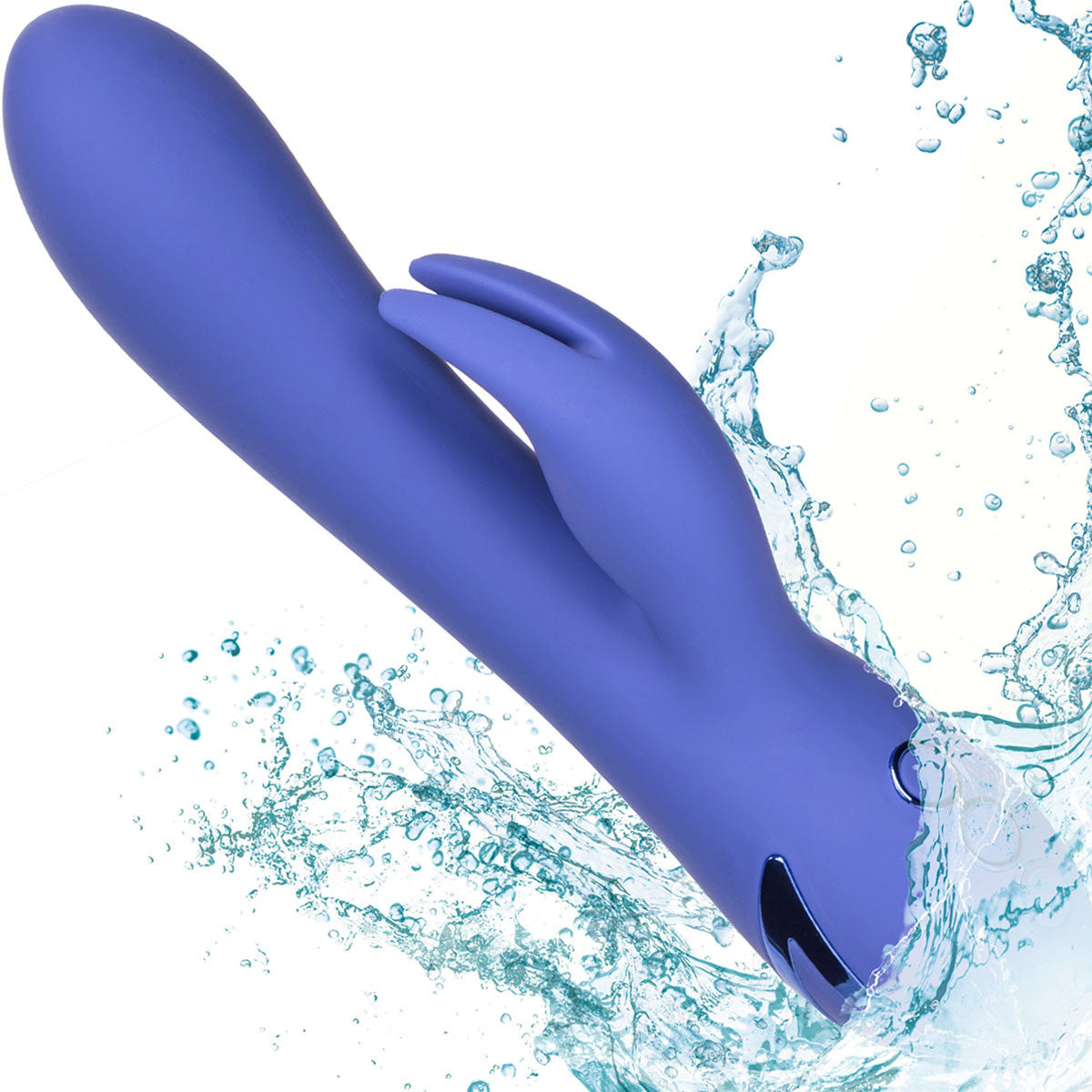 California Dreaming Beverly Hills Bunny Rabbit Style Silicone Vibrator by CalExotics