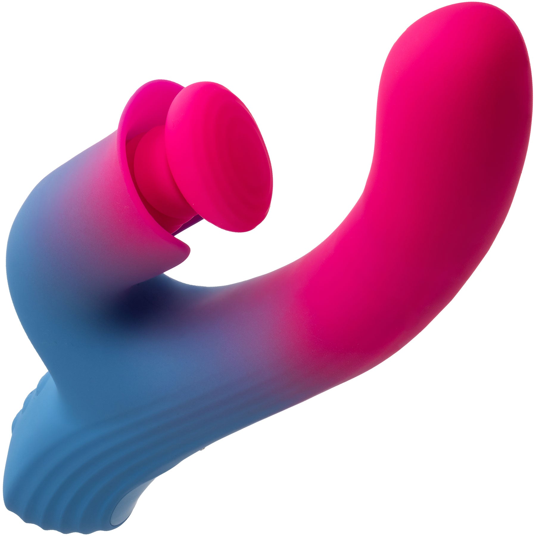 Elation™ Rechargeable Silicone Thrusting Dual Stimulator By CalExotics