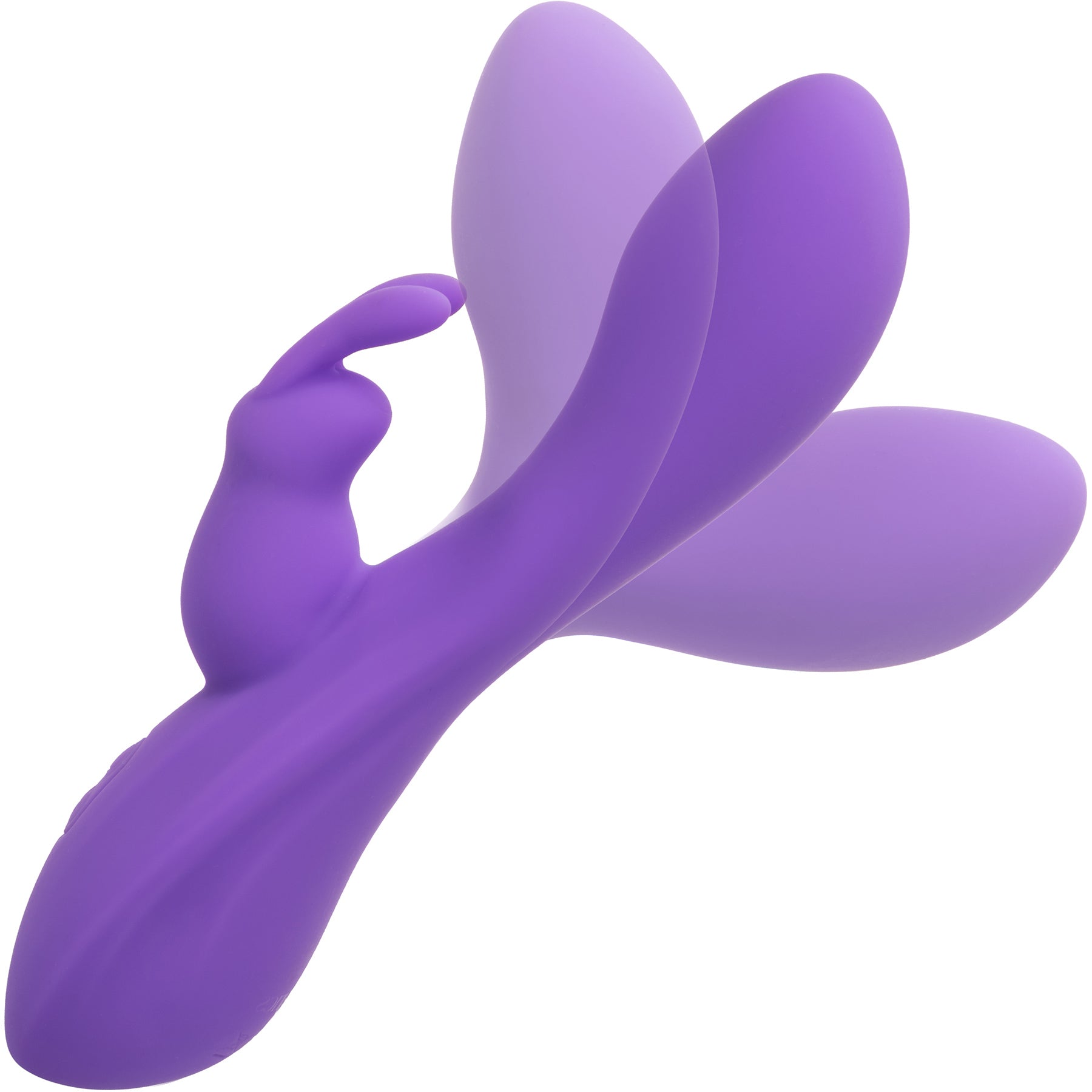 Flex Bend & Hold Double Rumbler Waterproof Silicone Rabbit Vibrator By CalExotics