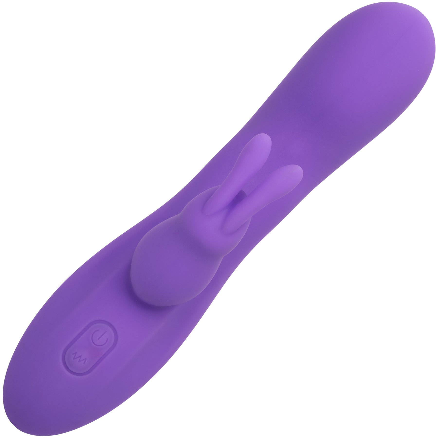 Flex Bend & Hold Double Rumbler Waterproof Silicone Rabbit Vibrator By CalExotics