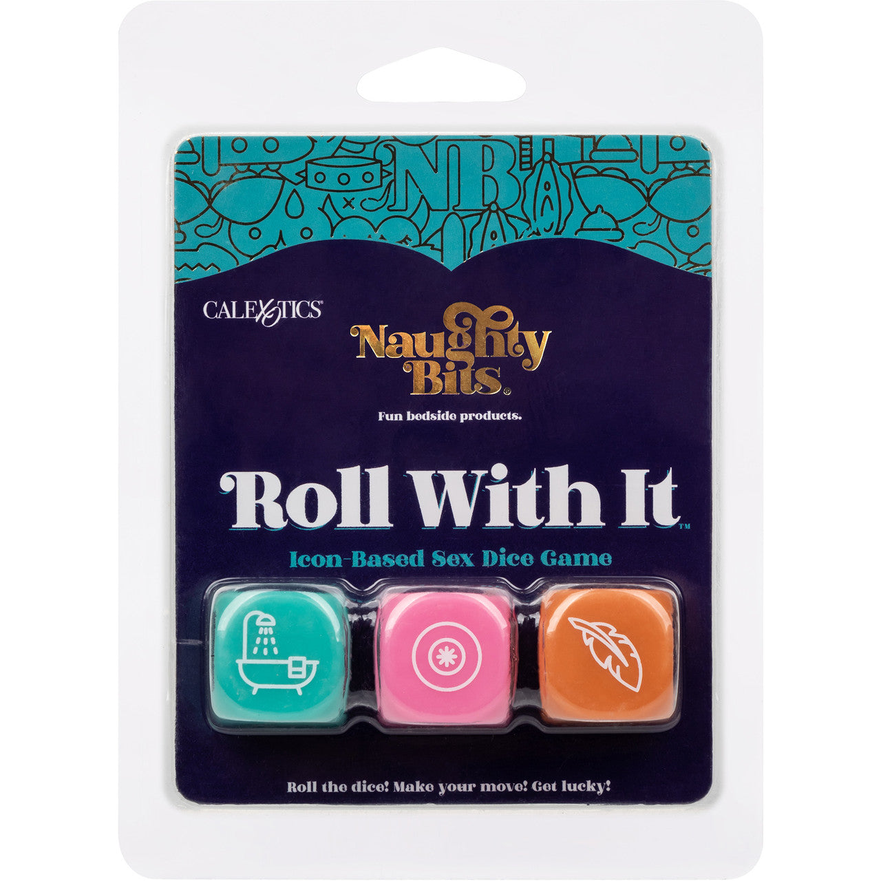 Naughty Bits Roll With It Icon-Based Sex Dice Game By CalExotics