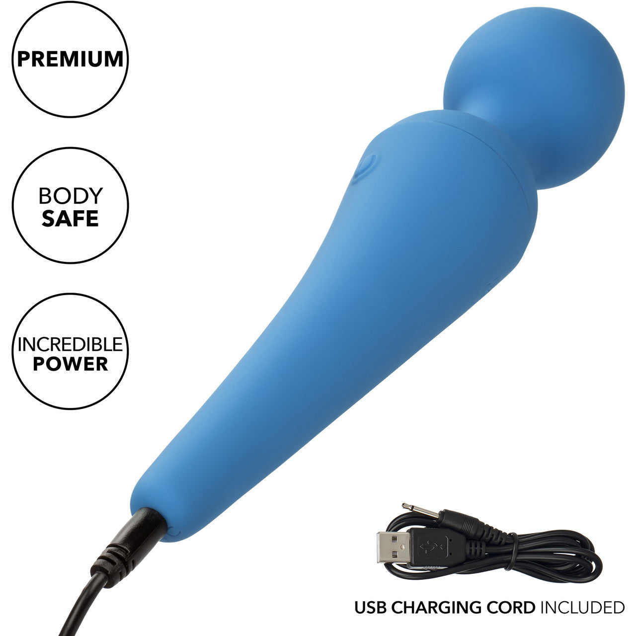 Couture Collection Body Wand Kit With Wand Massager & 2 Silicone Attachments By CalExotics